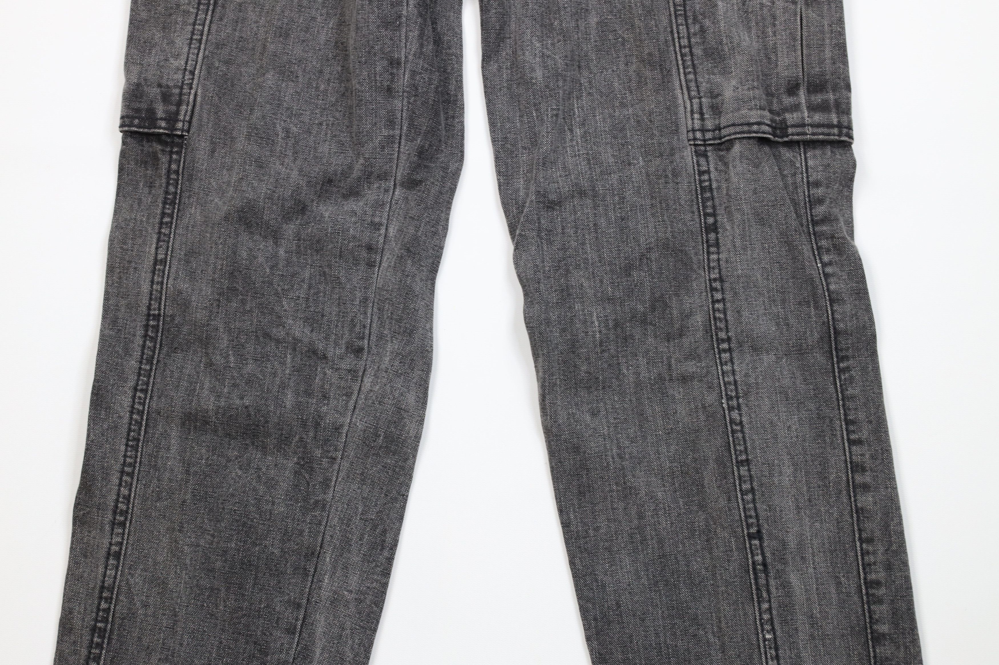 Vintage Vintage 80s 90s Streetwear Wash Straight Leg Cargo Jeans Size 26" / US 2 / IT 38 - 3 Thumbnail