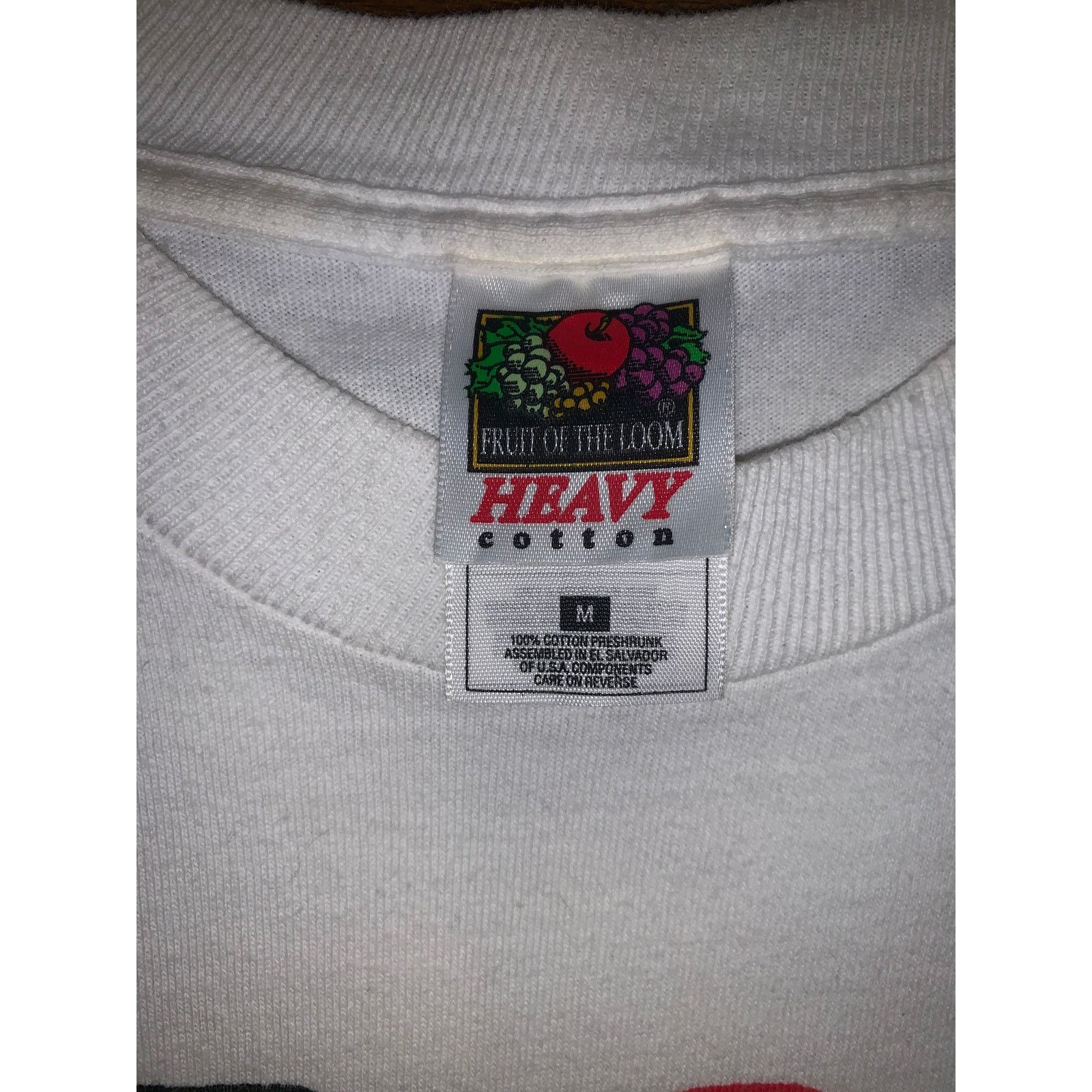 Fruit Of The Loom × Vintage I ❤️ NY Single Stitch T-Shirt White Medium Fruit of the Loom Size US M / EU 48-50 / 2 - 5 Thumbnail