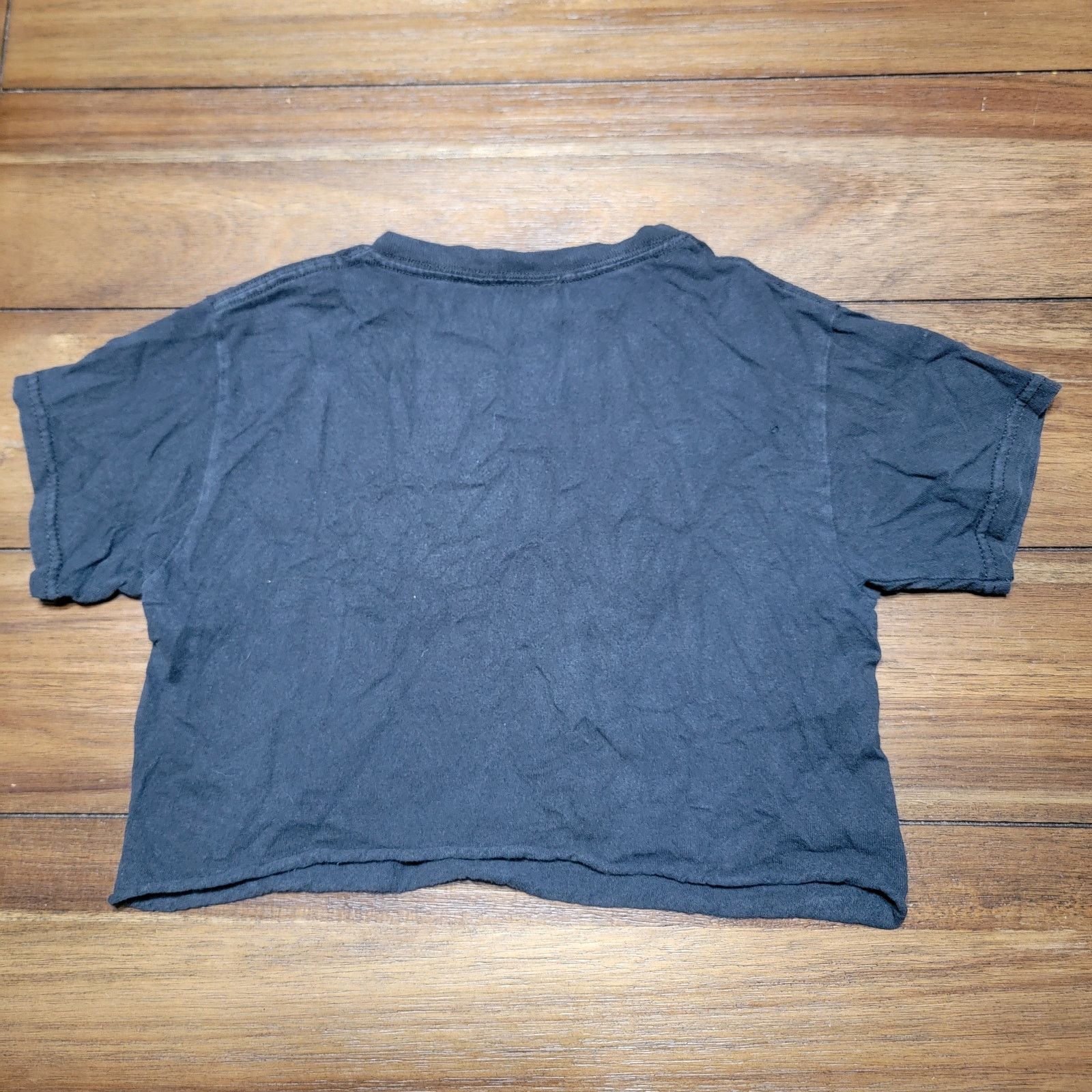 Thrasher Thrasher Magazine Black Crop Tee Flame Logo - Size XS Size XS / US 0-2 / IT 36-38 - 3 Thumbnail