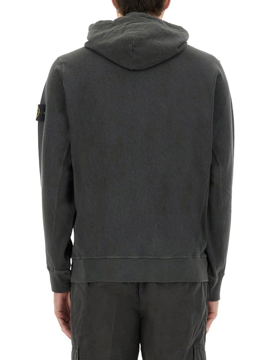 Stone Island os11x0326 Zipper Hoodie in Grey Size US S / EU 44-46 / 1 - 3 Thumbnail