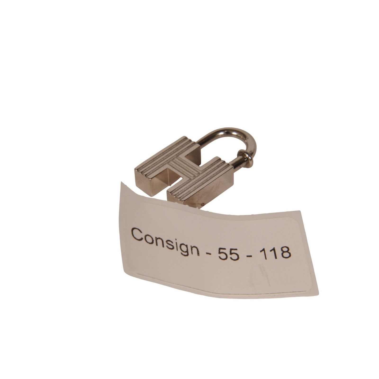 Hermes Hermes H 2000 Cadena Padlock Bag Charm Silver Premiers Pas D Size ONE SIZE - 7 Thumbnail