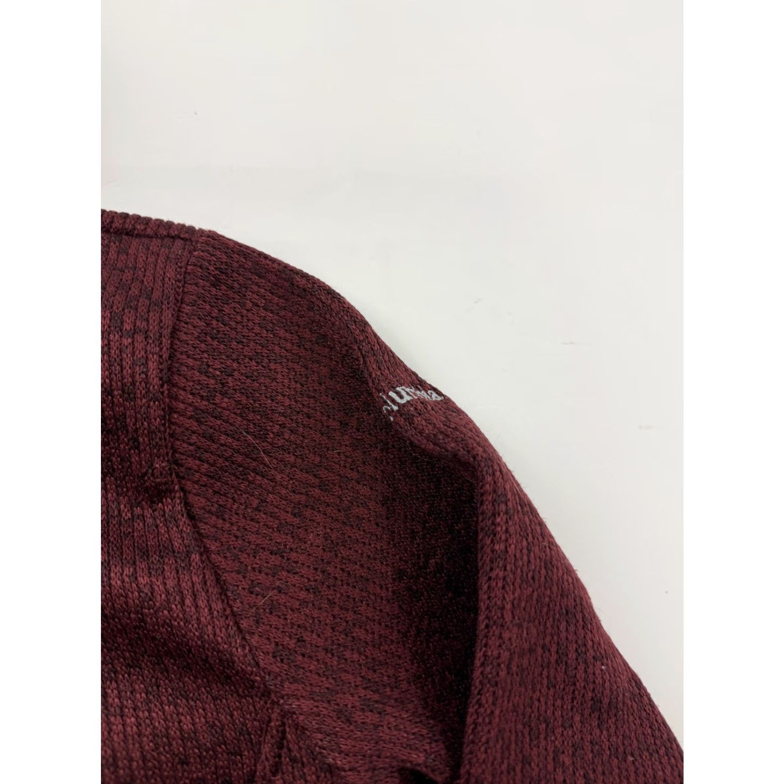 Vintage Columbia Hoodie Womens XL Red Thermal Henley Fleece Hooded Pullover Sweatshirt Size XL / US 12-14 / IT 48-50 - 7 Thumbnail