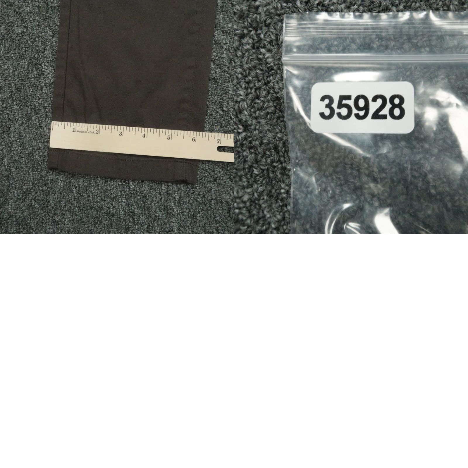 Vintage Birddogs Pants Mens 30x30 Gray Stretch Khakis Stretch Chino Zip Pockets Lined 5-Pocket Design Size US 30 / EU 46 - 8 Thumbnail