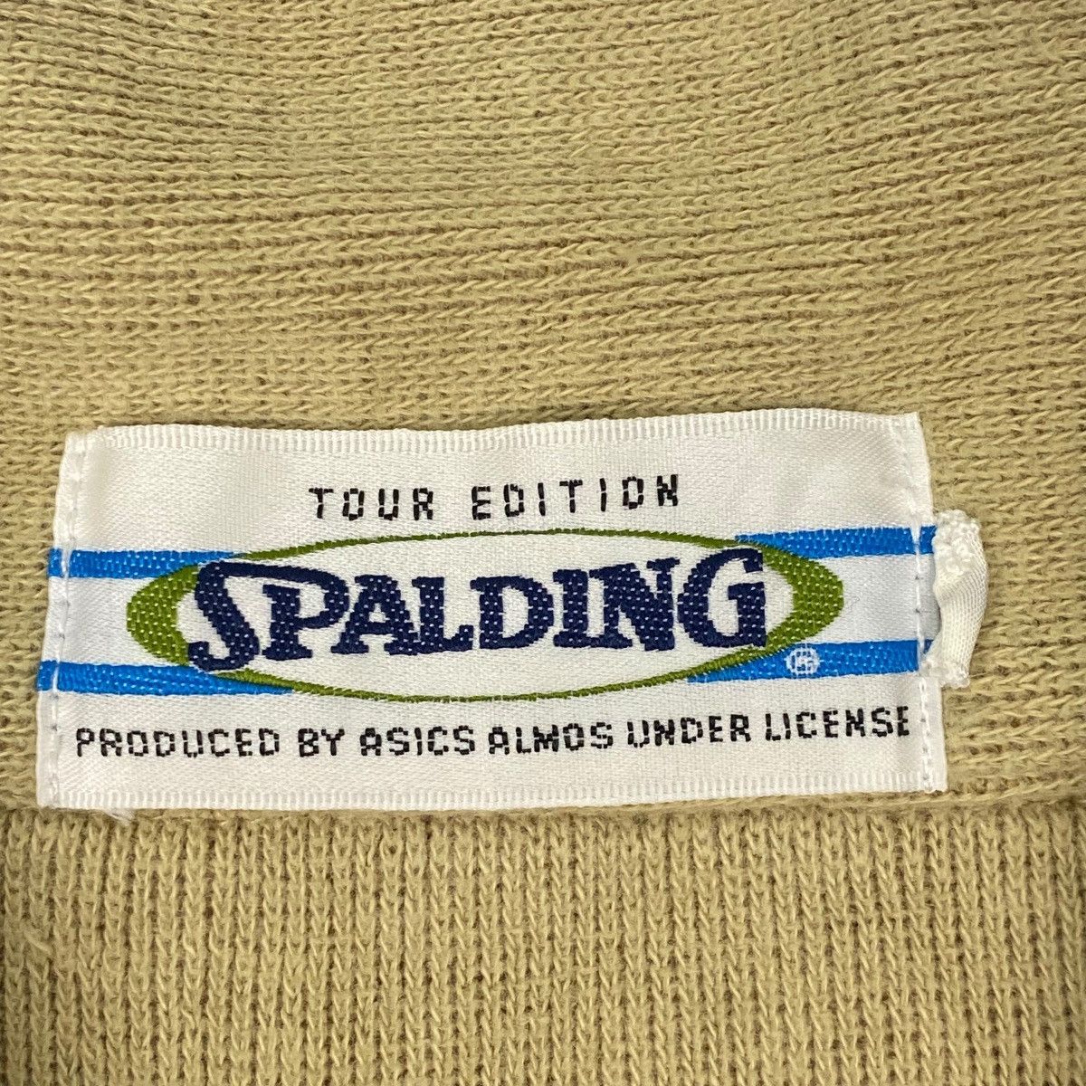 Vintage Vintage 90s Spalding Sweatshirt Collar Neck Gray Size XL Size US XL / EU 56 / 4 - 5 Thumbnail