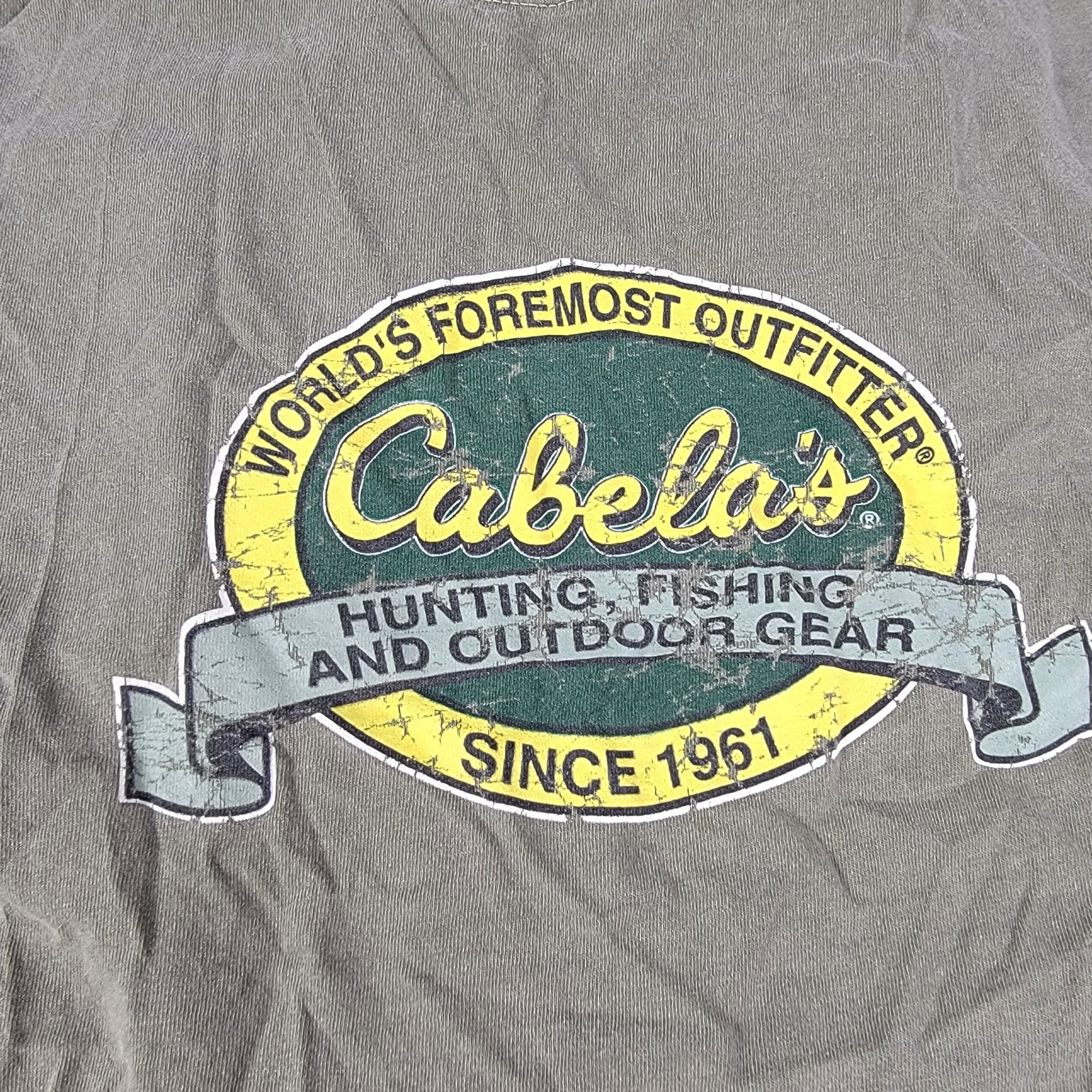 Cabelas Cabelas Long Sleeve Graphic T Shirt Mens XL Hunting Fishing Size US XL / EU 56 / 4 - 4 Thumbnail