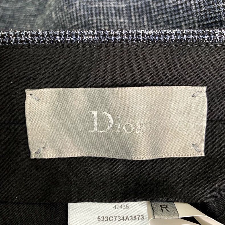 Dior Dior Gray wool straight trousers 2501-Nextarrow Size US 32 / EU 48 - 5 Thumbnail