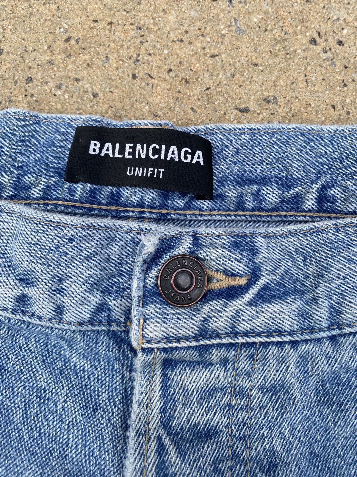 Balenciaga Balenciaga Baggy Denim Size US 32 / EU 48 - 4 Thumbnail