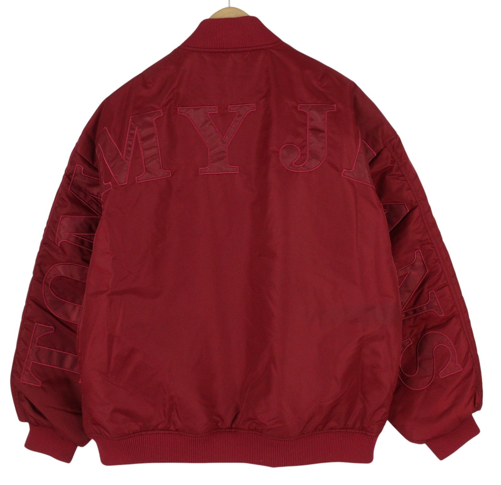 Tommy Hilfiger TJM OVZ TONAL APPL M Oversized Padded Bomber Jacket 85665 Size US M / EU 48-50 / 2 - 4 Thumbnail