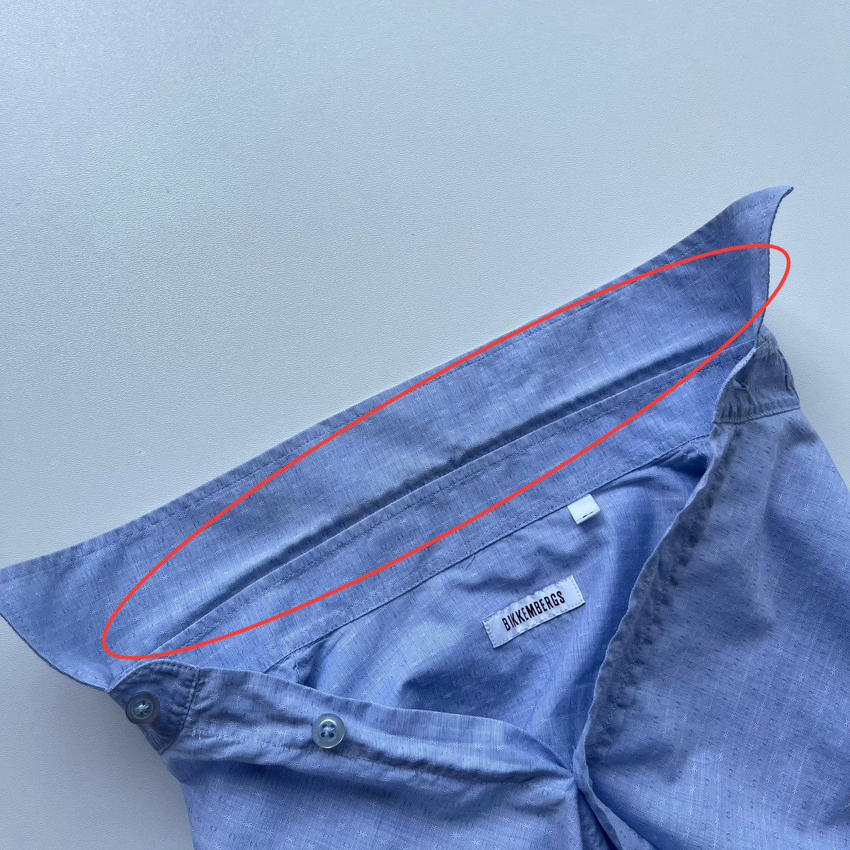 Dirk Bikkembergs Dirk Bikkembergs Cotton Regular Fit Button Ups Shirt Blue Size US M / EU 48-50 / 2 - 9 Thumbnail