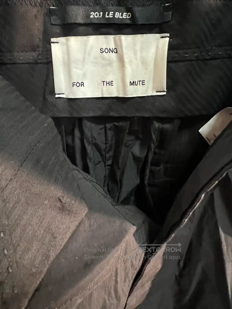 Song For The Mute Song For The Mute Trendy Rope Beaded Men's Pants Size US 34 / EU 50 - 6 Thumbnail