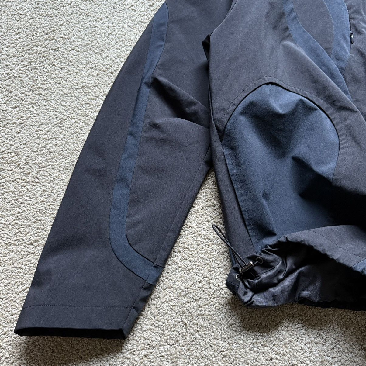CMMAWEAR Akaza Nylon Jacket (Black/Navy) Size US L / EU 52-54 / 3 - 6 Thumbnail