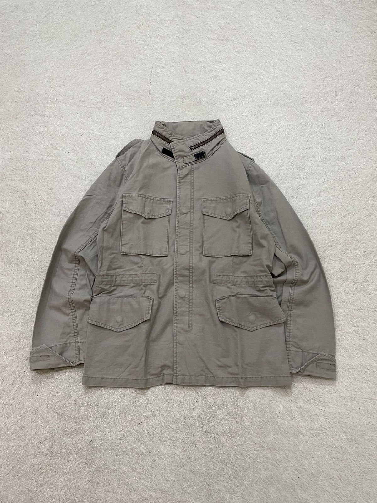 Japanese Brand 2000s Takeo Ultility Jacket Cargo Multi Pocket Y2K If6was Size US M / EU 48-50 / 2 - 1 Thumbnail