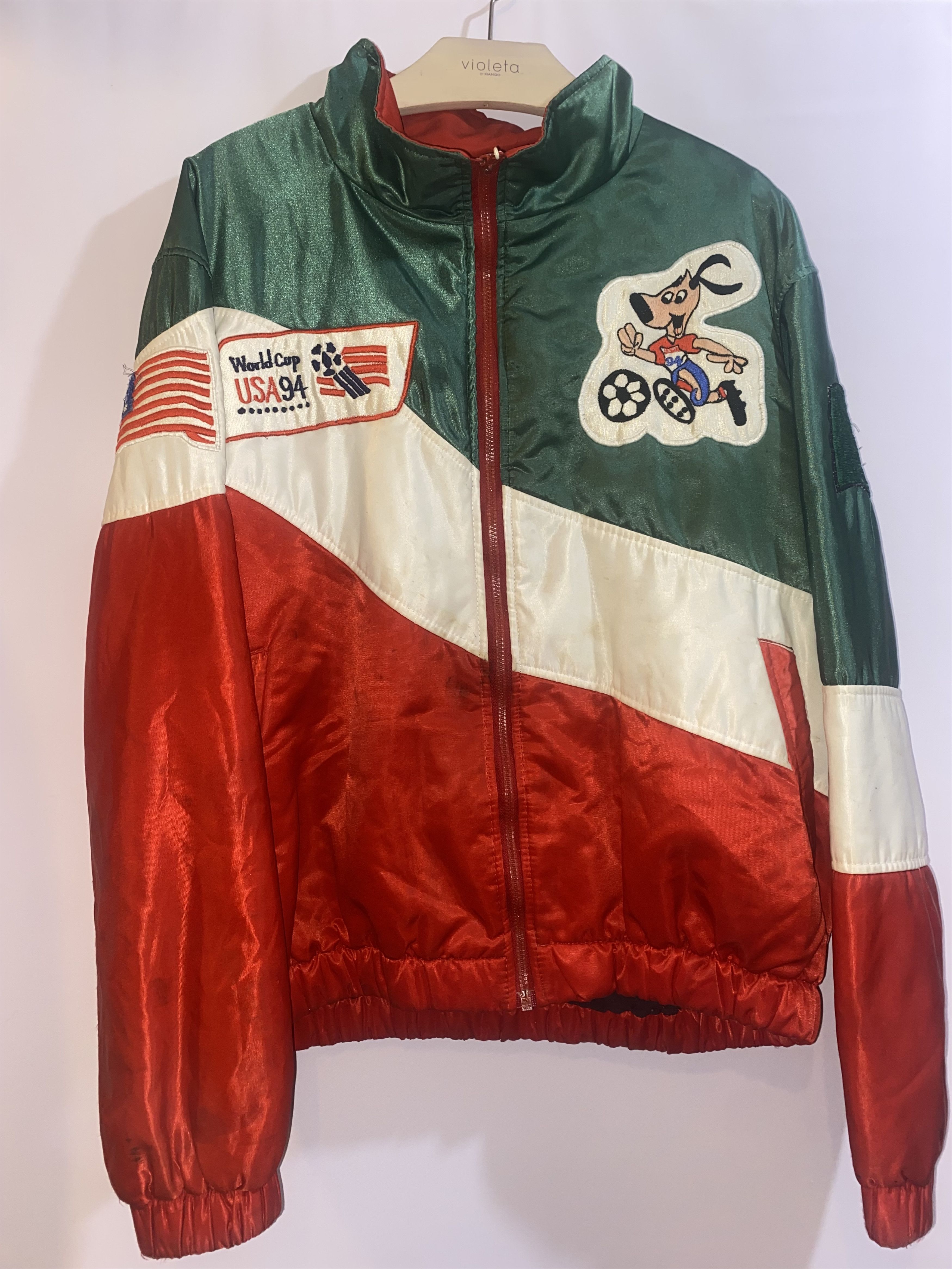 Fifa World Cup World Cup Usa 94 Mexico Satin Jacket | Grailed