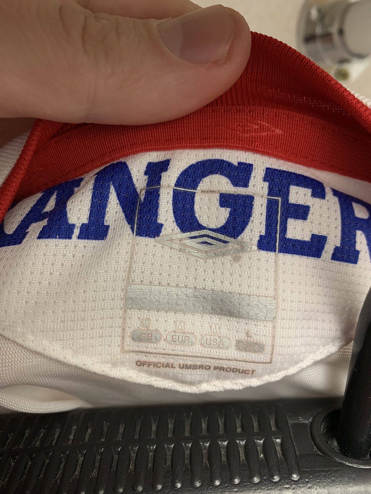 Umbro Rangers Umbro vintage soccer jersey M as Size US M / EU 48-50 / 2 - 3 Thumbnail