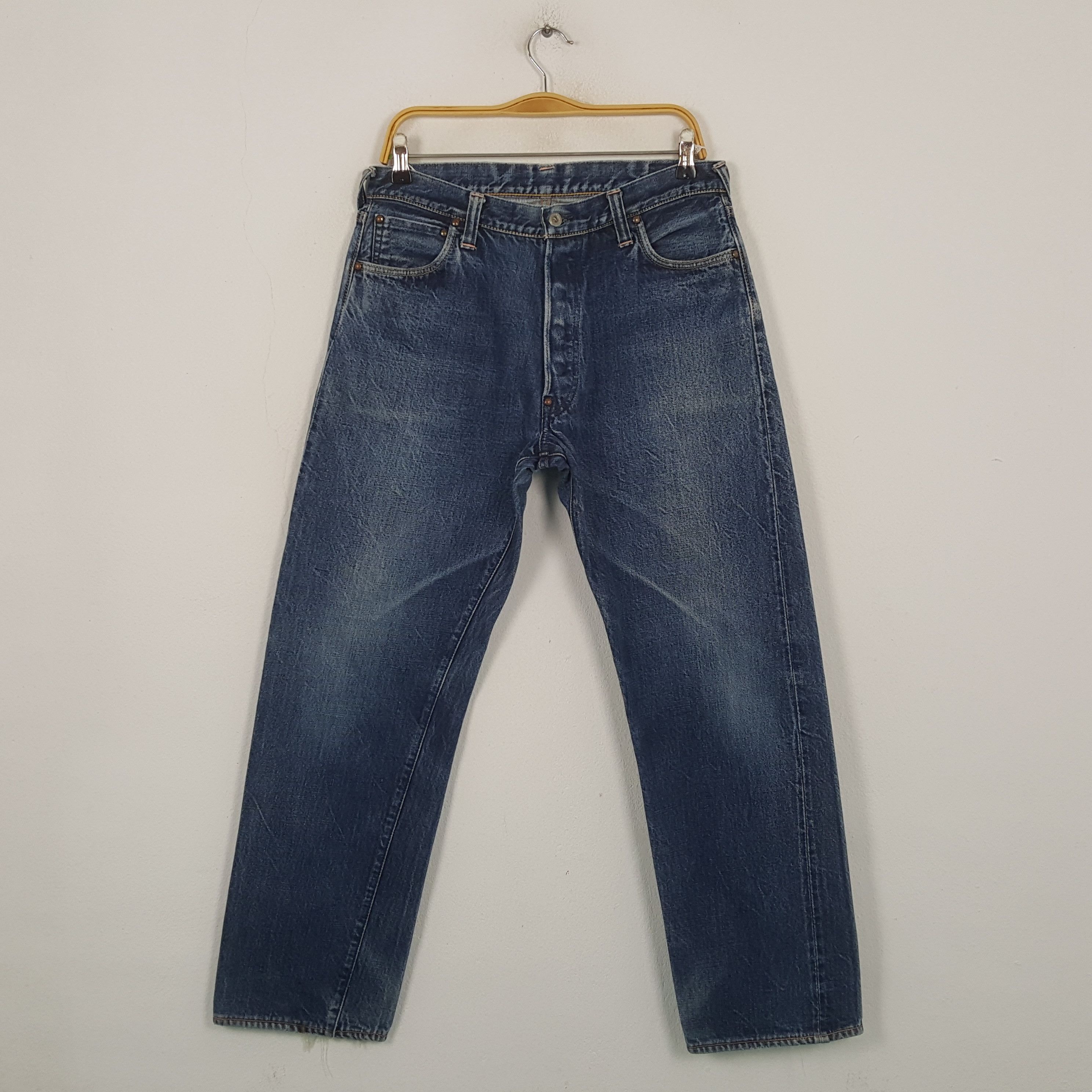 Evisu Vintage Evisu Japanese Brand Daicock Custom Jeans RR9 Size US 32 / EU 48 - 4 Thumbnail