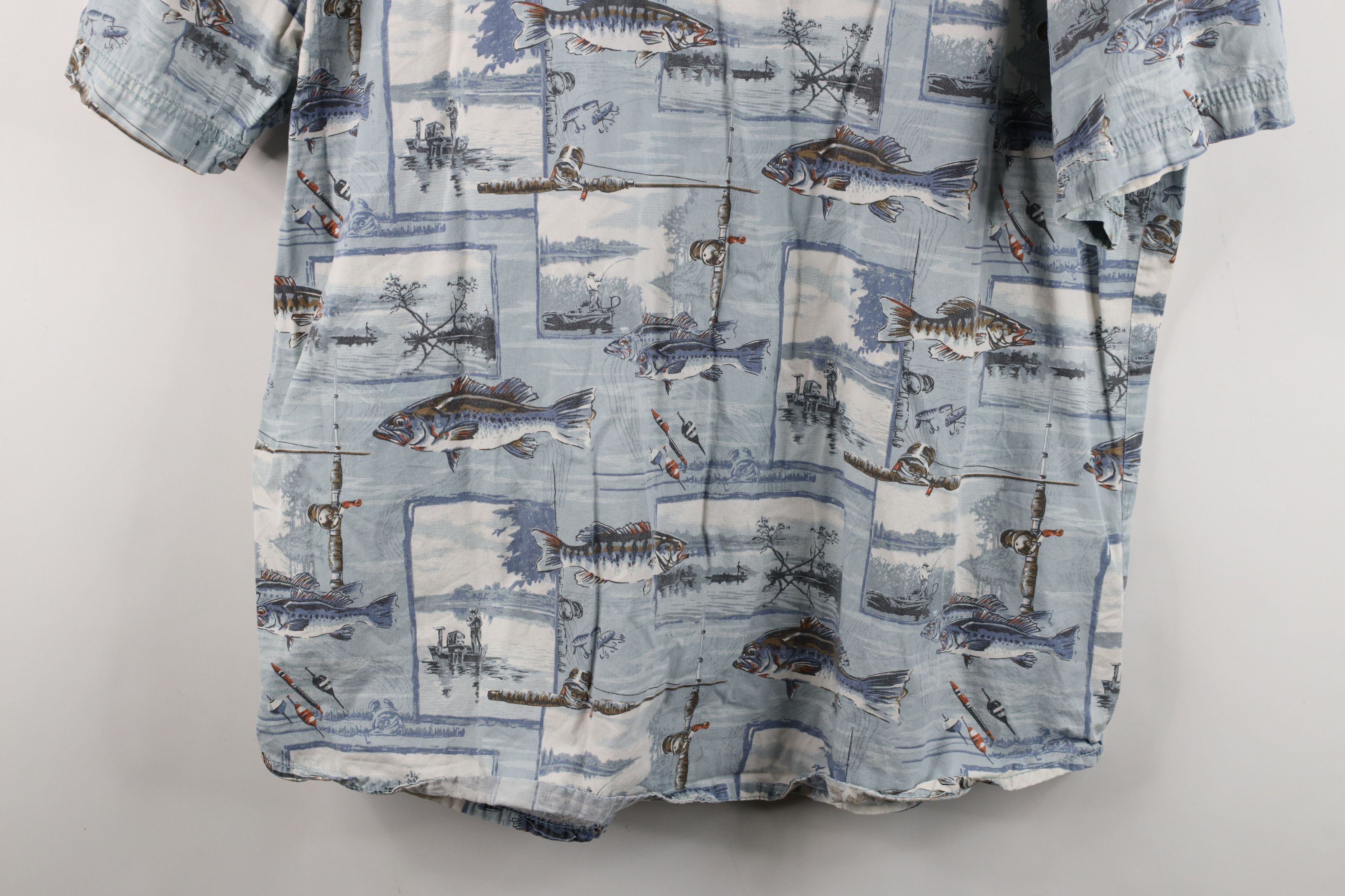 Vintage Vintage 90s Y2K Streetwear All Over Print Button Shirt Size US XL / EU 56 / 4 - 13 Thumbnail