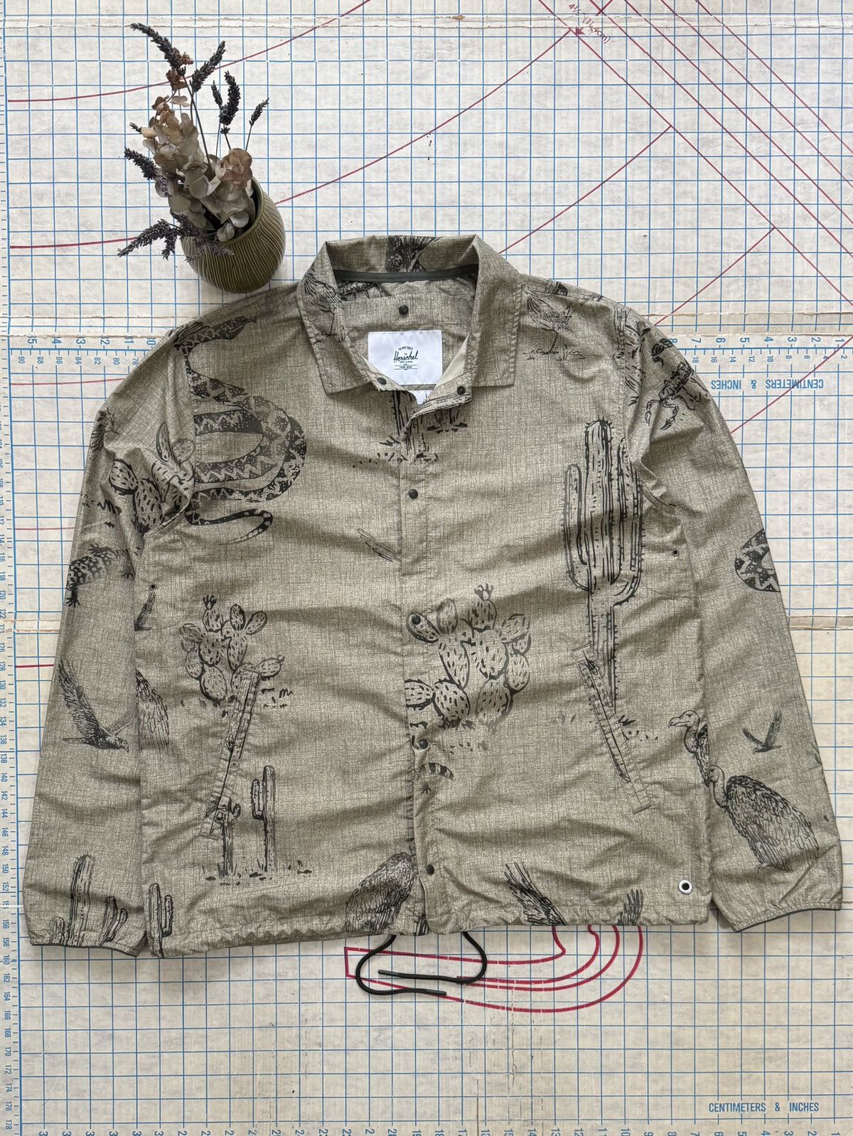 Herschel Supply Co. Herschel Supply Co Desert Prey Voyager Coaches Jacket Large Size US L / EU 52-54 / 3 - 3 Thumbnail
