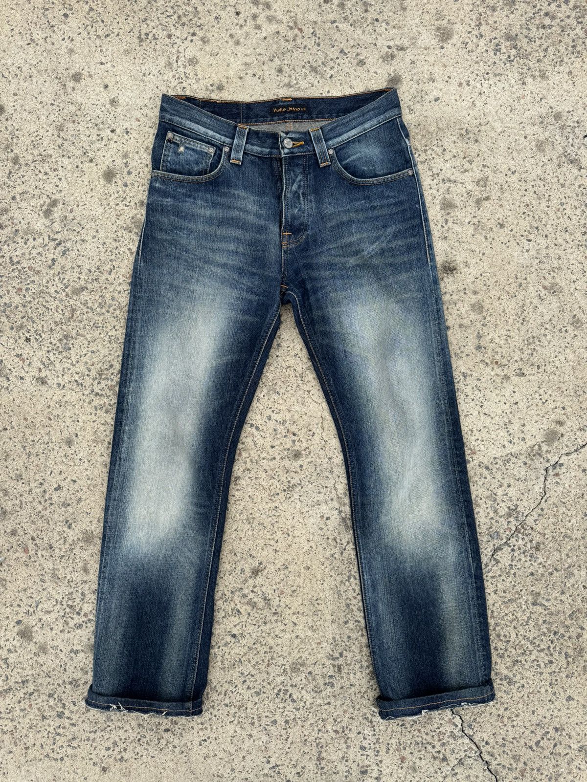 Nudie Jeans Nudie Jeans Average Joe Crispy Scraped Size US 30 / EU 46 - 2 Thumbnail