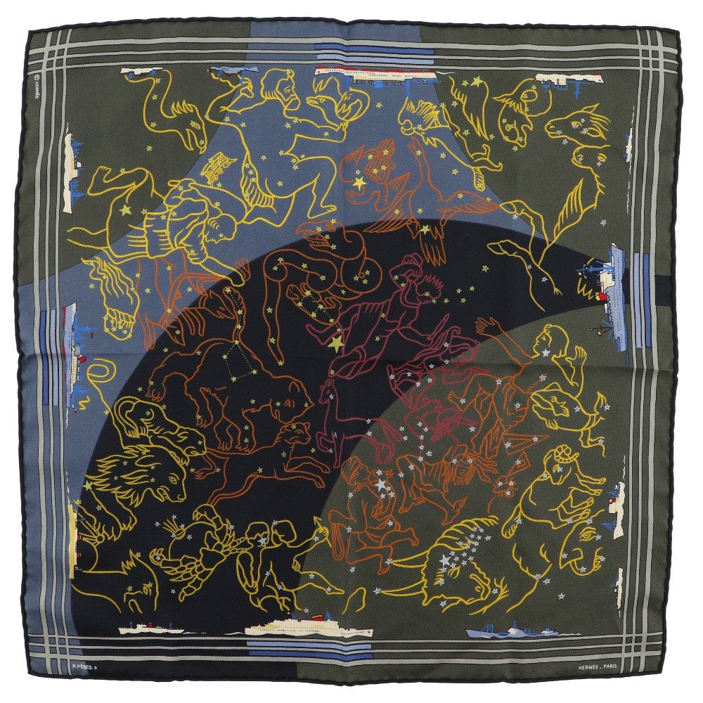 Hermes Hermes Hermes Carré 45 Silk Scarf Others Scarf DUTY FREE for USA Size ONE SIZE - 1 Thumbnail