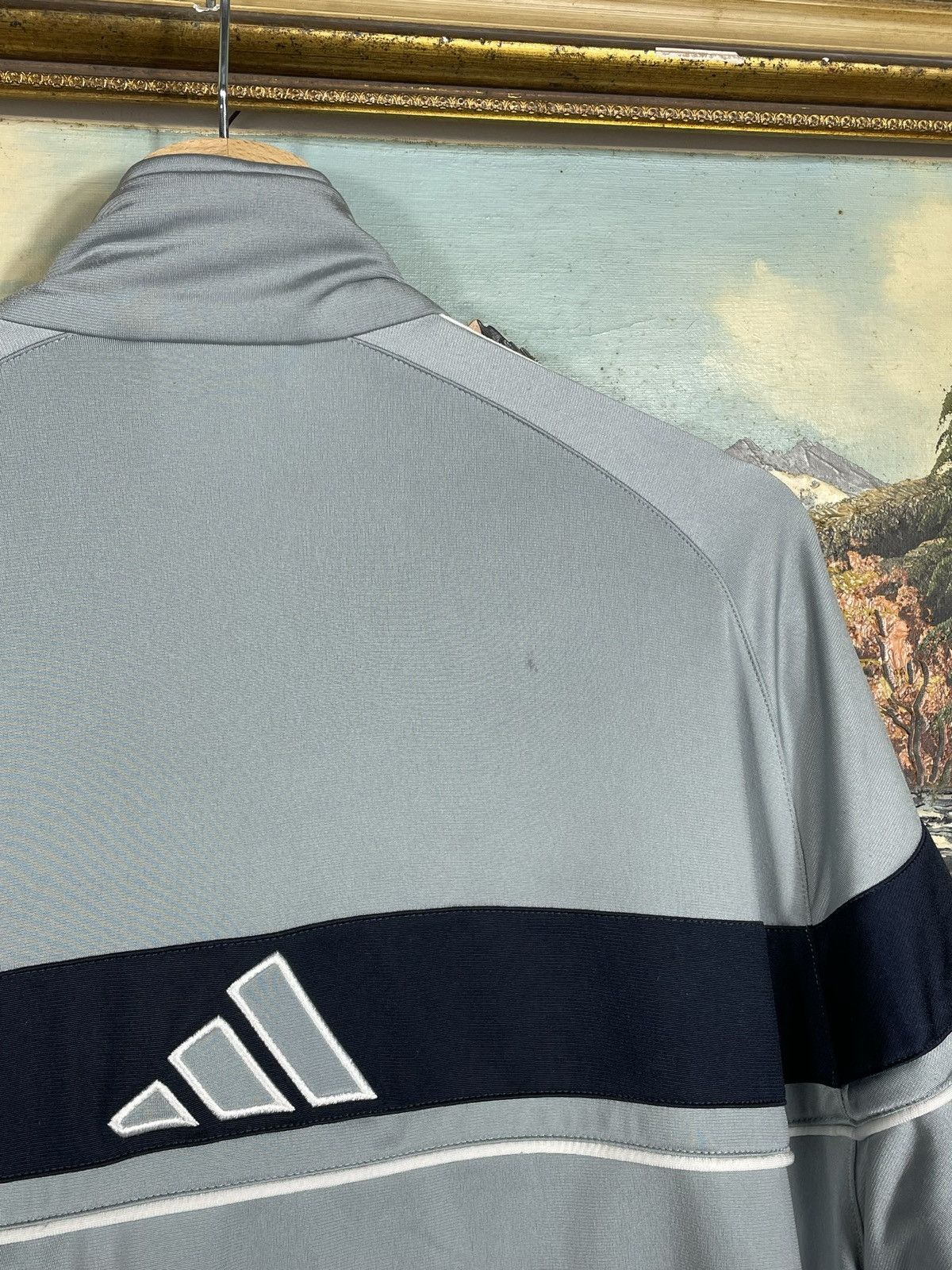 Adidas × Vintage Adidas Retro 00s Loose Boxy Windbreaker Jacket Skate Rap Size US XL / EU 56 / 4 - 12 Thumbnail