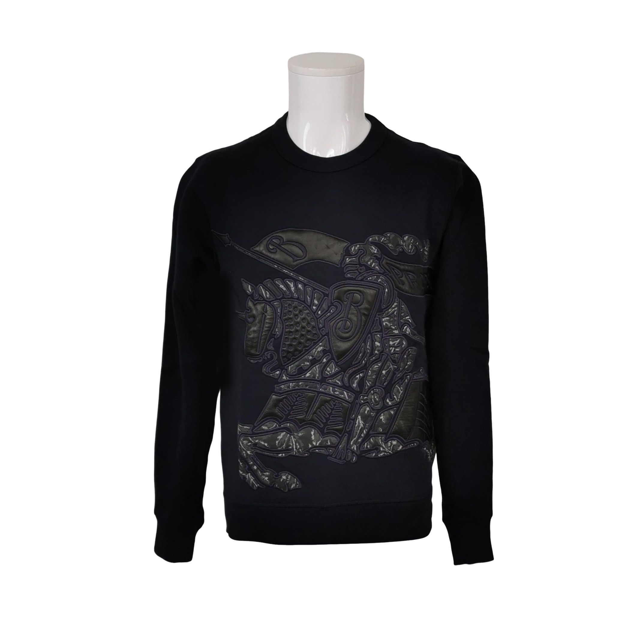 Burberry Burberry EKD Equestrian Knight Sweatshirt S Size US S / EU 44-46 / 1 - 1 Thumbnail