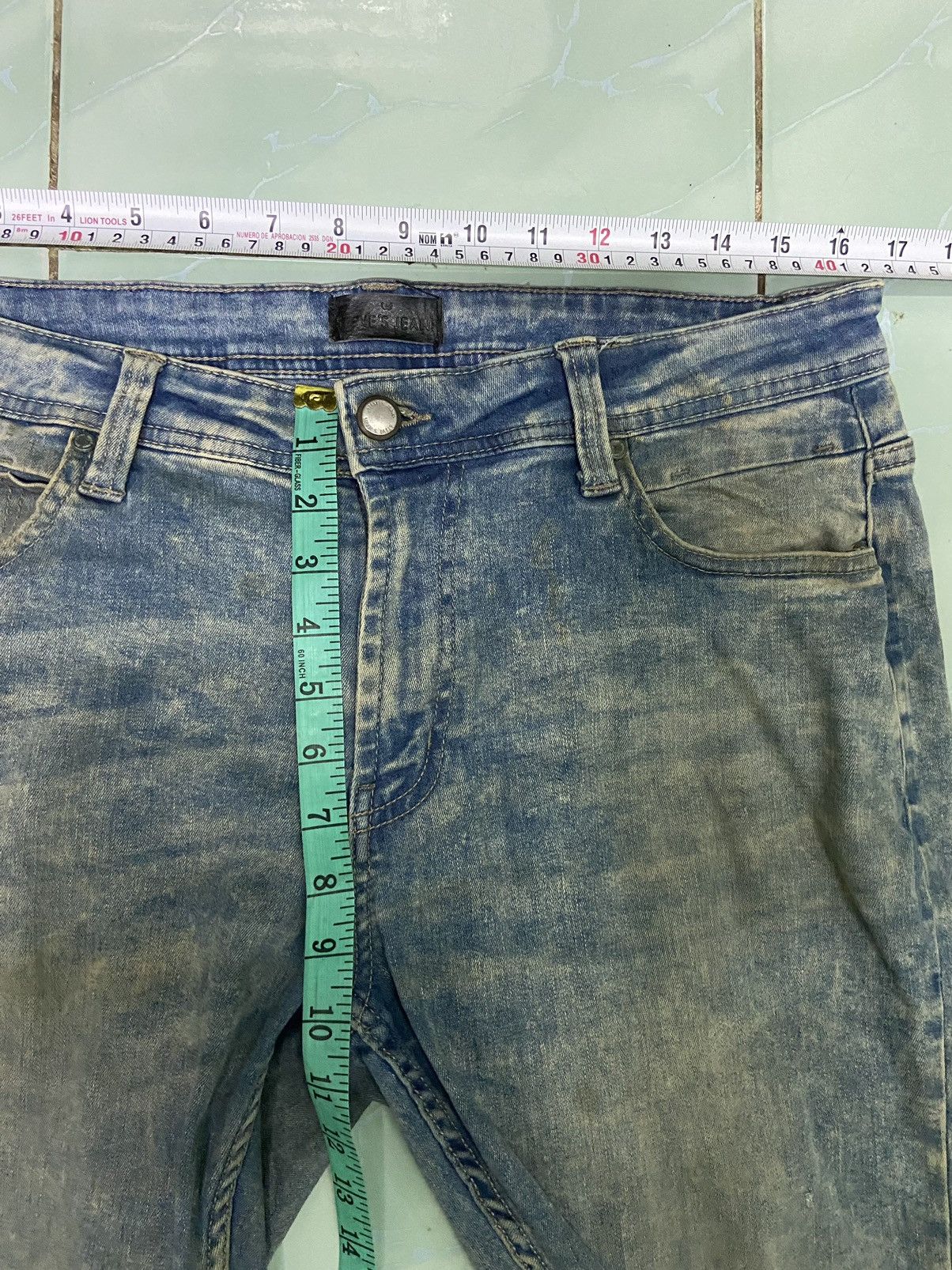 Japanese Brand × Steve And Barrys Steves Jeans stone wash Size US 33 - 6 Thumbnail