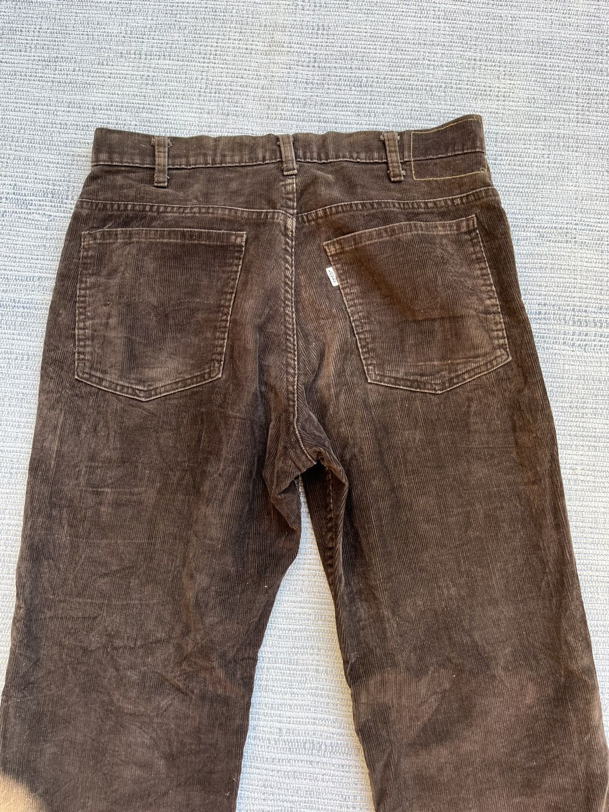 Levi's × Vintage 80s Levi's 517-1528 brown corduroy boot-cut pants Size US 33 - 7 Thumbnail
