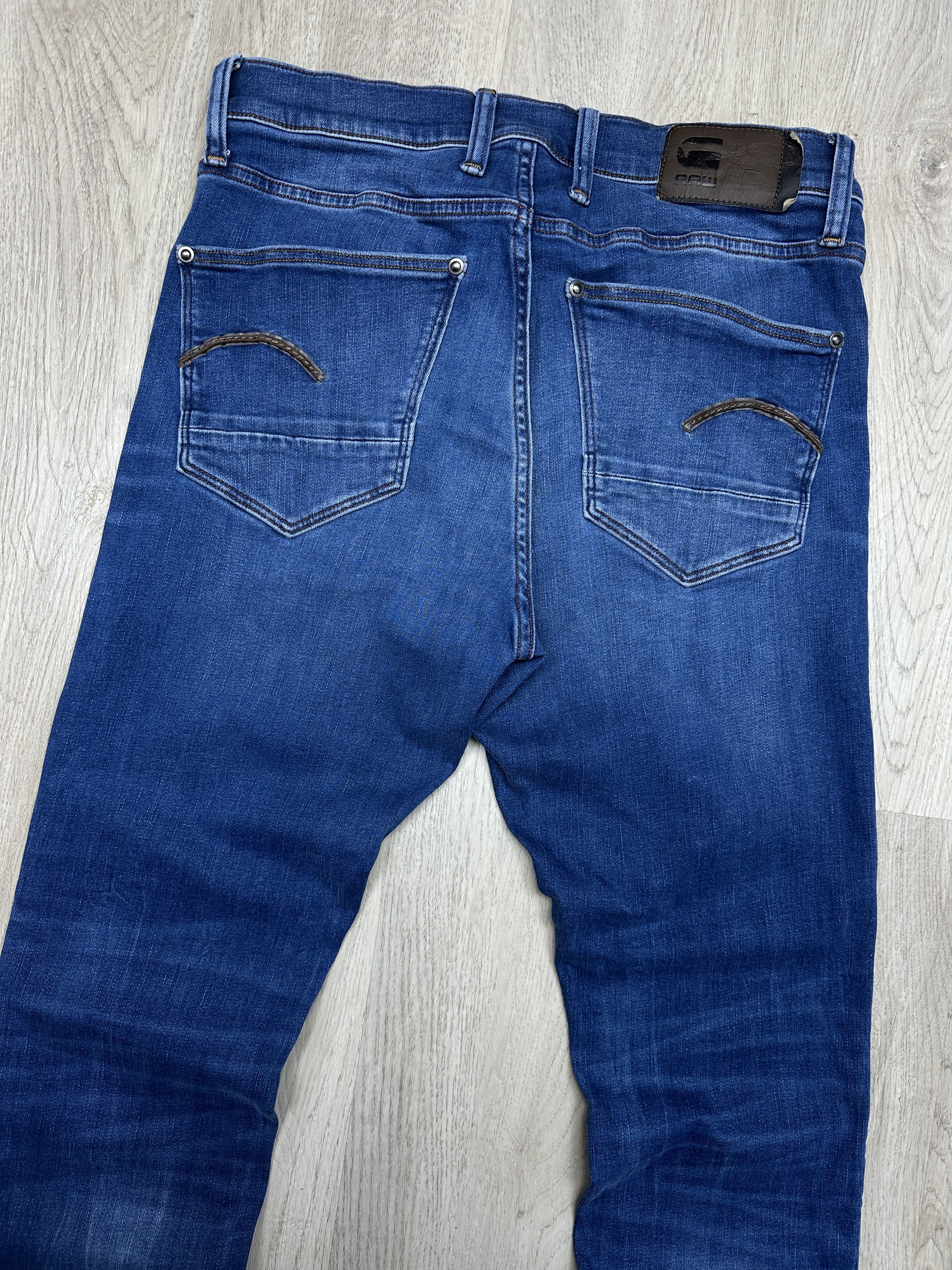G-Star G Star Raw Mens Revend Skinny Denim Pants Jeans Size US 32 / EU 48 - 7 Thumbnail