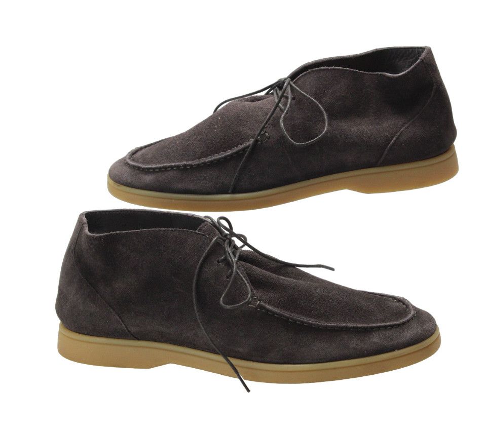 image of Suitsupply Fw1851 Casual Shoes Men's Eu 41 / Uk 7 Suede in Brown