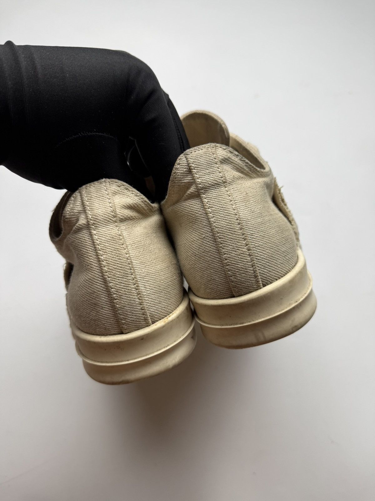 Rick Owens Drkshdw Rick Owens Drkshdw Patchwork Ramones Low Size US 5 / IT 35 - 5 Thumbnail