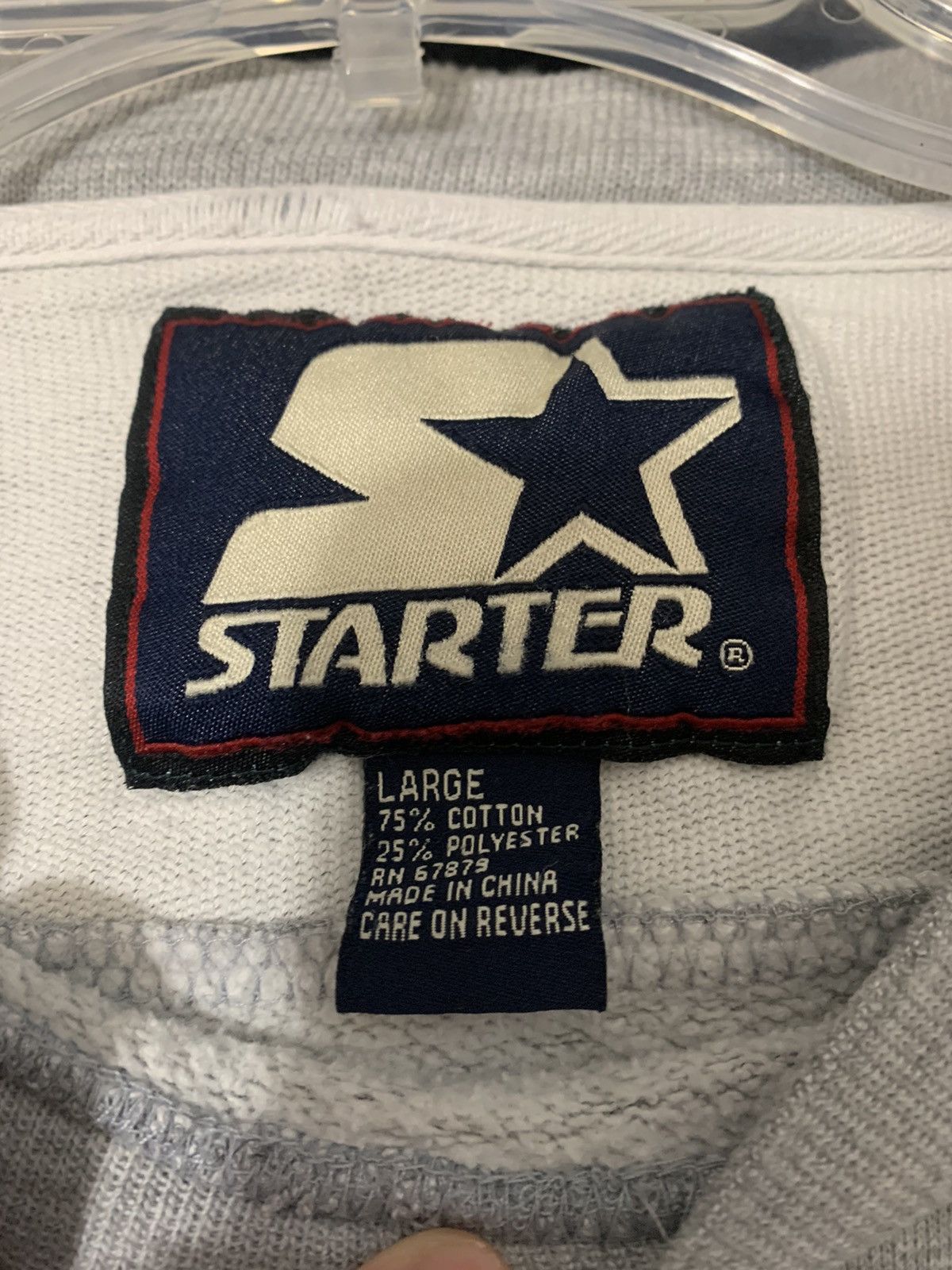 Starter Vintage North Carolina Tar Heels Crewneck Size US L / EU 52-54 / 3 - 2 Thumbnail