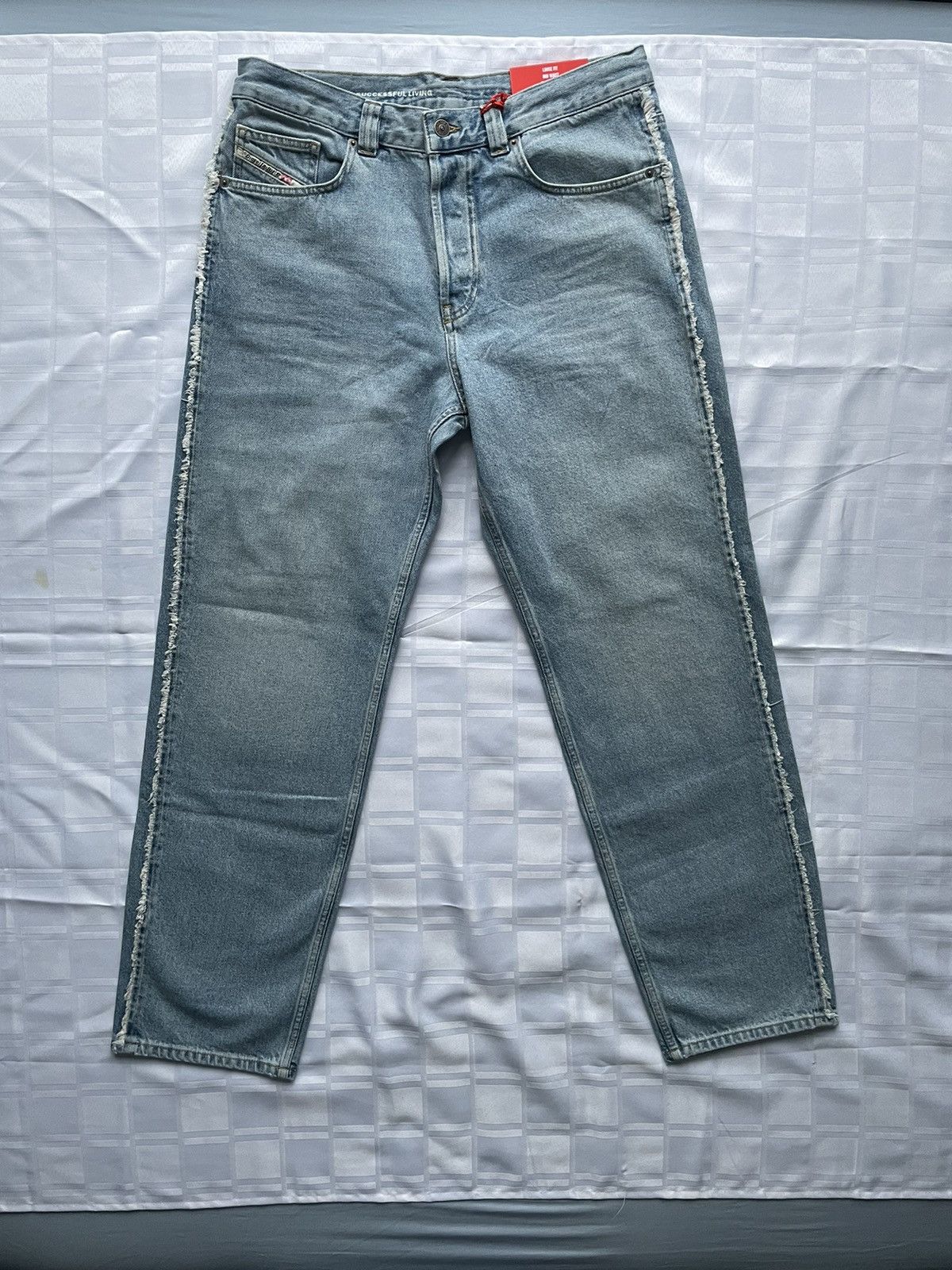 Diesel 2010 D-Macs Logo Jeans Size US 32 / EU 48 - 3 Thumbnail