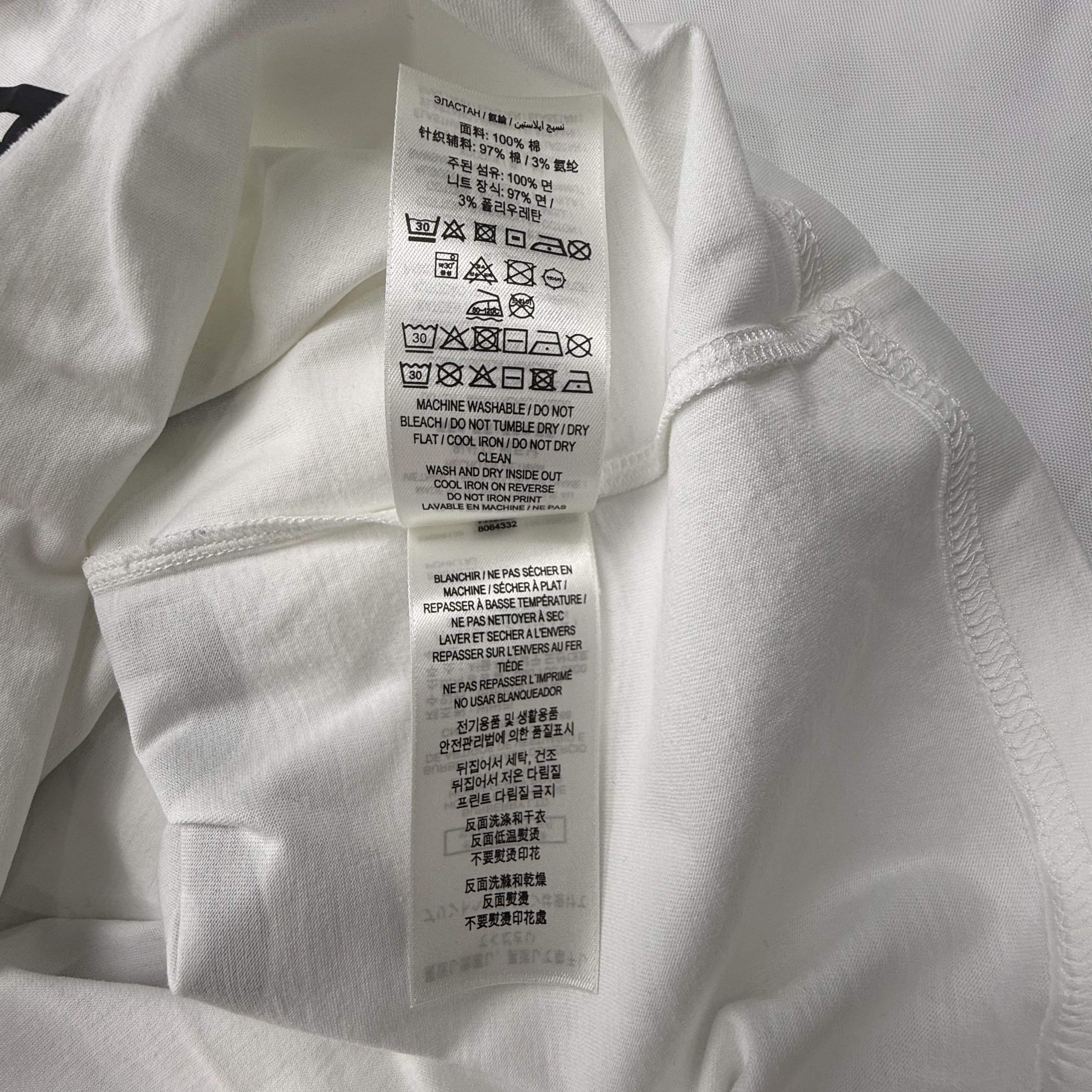 Burberry Burberry Ellison Horseferry Print White Cotton T-Shirt XXL Size US XXL / EU 58 / 5 - 6 Thumbnail