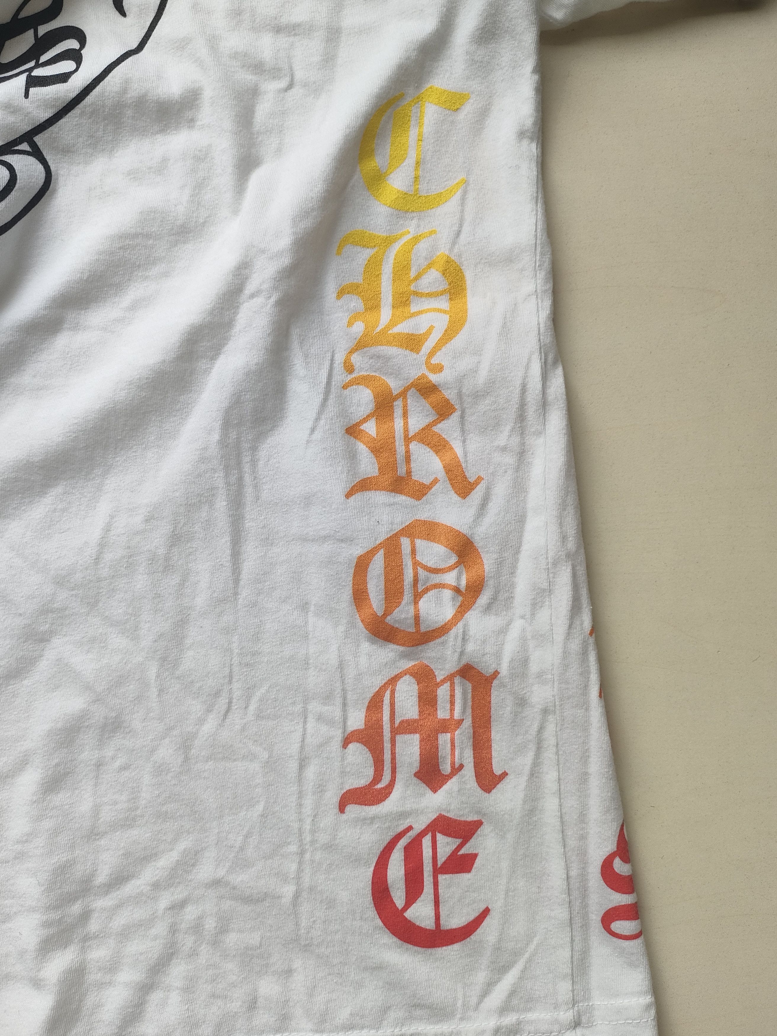 Chrome Hearts Chrome Hearts Gradient Script Logo Short Sleeve Tee Size US L / EU 52-54 / 3 - 10 Thumbnail