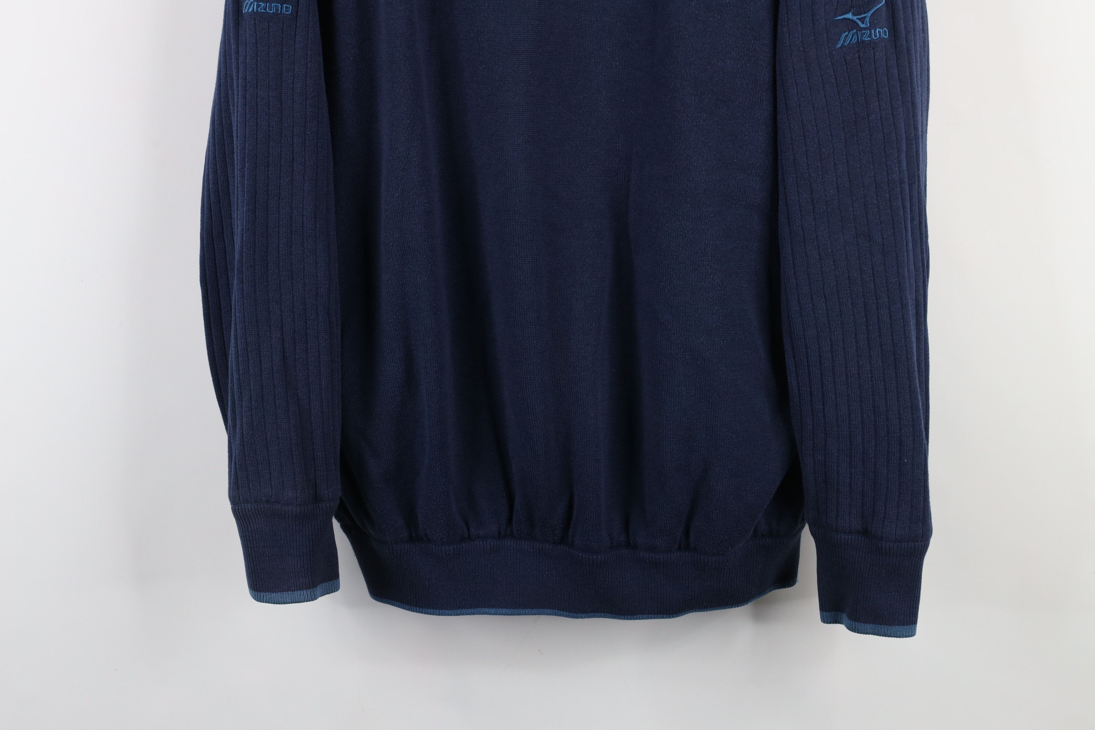 Mizuno × Vintage Vintage Mizuno Golf Knit WindLite Sweater Jacket Swacket Size US M / EU 48-50 / 2 - 3 Thumbnail