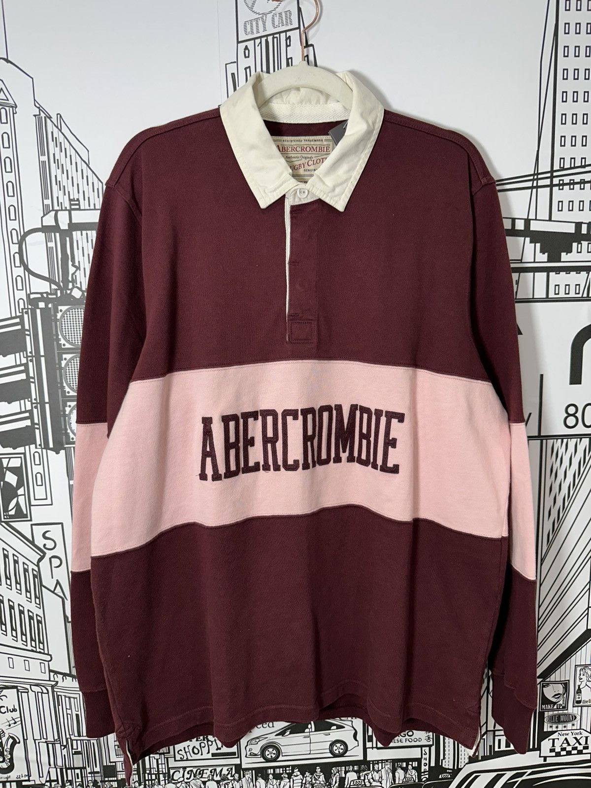 Abercrombie & Fitch Vintage 90s Abercrombie & Fitch Rugby NWT XXL Size US XXL / EU 58 / 5 - 3 Thumbnail