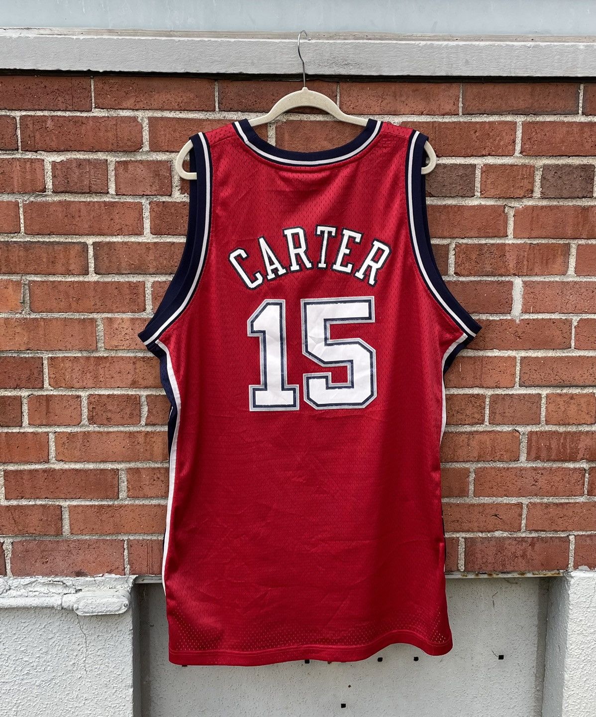 Adidas VTG NBA Adidas New Jersey Nets Vince Carter Mens 2xl Size US XXL / EU 58 / 5 - 7 Thumbnail