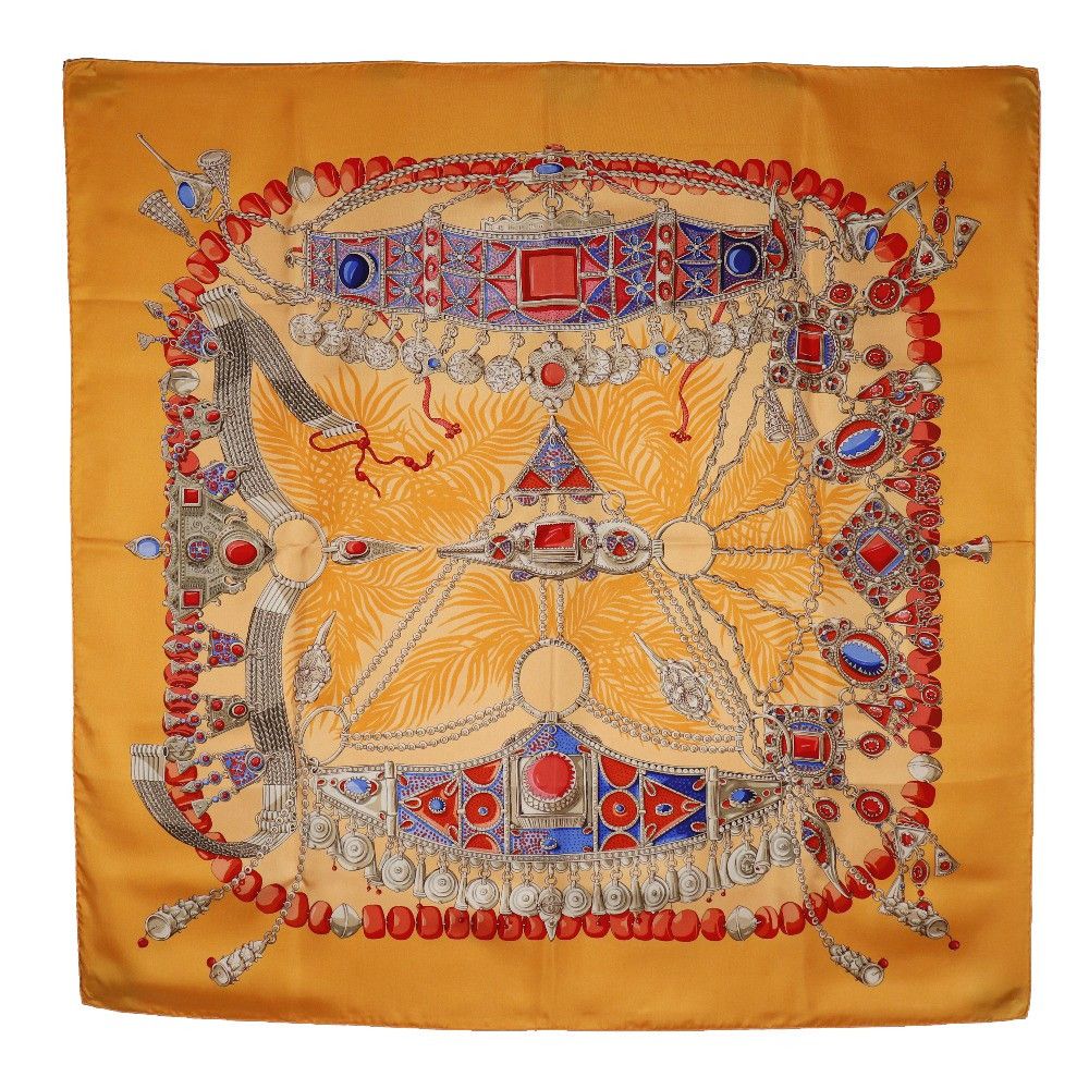 Hermes Hermes Carré 90 Silk multicolor Size ONE SIZE - 1 Thumbnail
