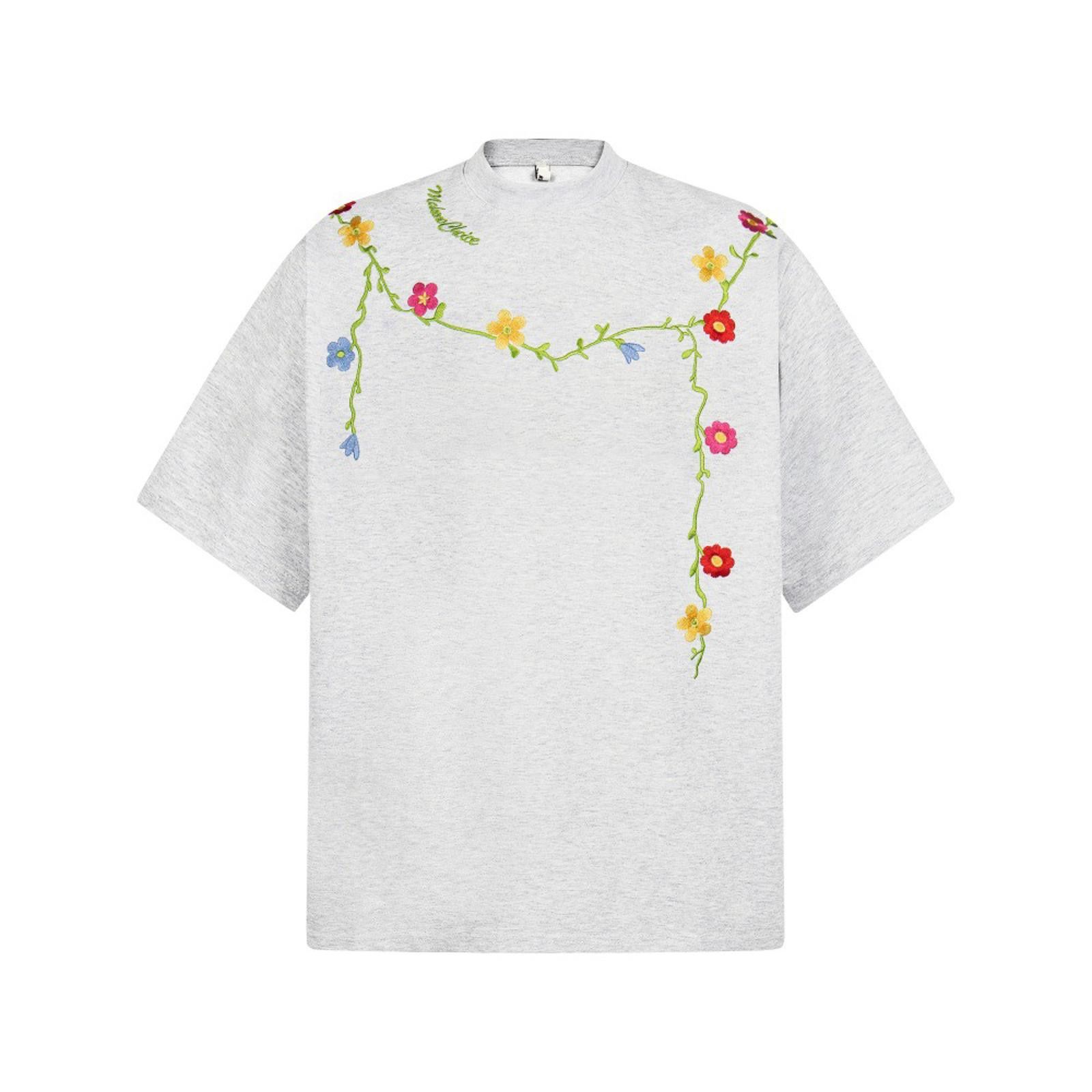 Other Floral Embroidered Oversized T-Shirt Size US L / EU 52-54 / 3 - 1 Thumbnail