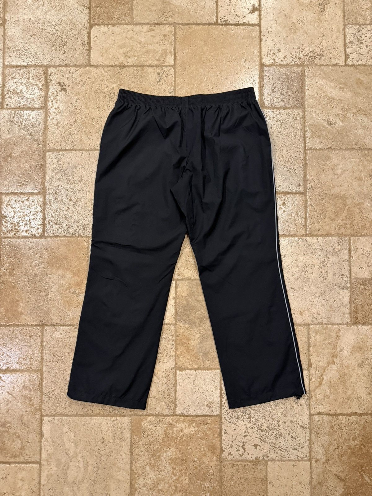 Nike Vintage Nike Track Black Baggy Lined Windbreaker Pants Size US 36 / EU 52 - 7 Thumbnail