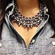 Other Stella & Dot Kahlo jeweled statement necklace Size ONE SIZE - 3 Thumbnail