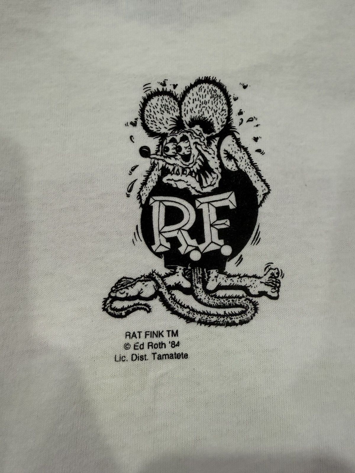 Vintage Vintage deadstock Rat Fink Stomp! The Flag Burnin Pukes Tee Size US M / EU 48-50 / 2 - 5 Thumbnail