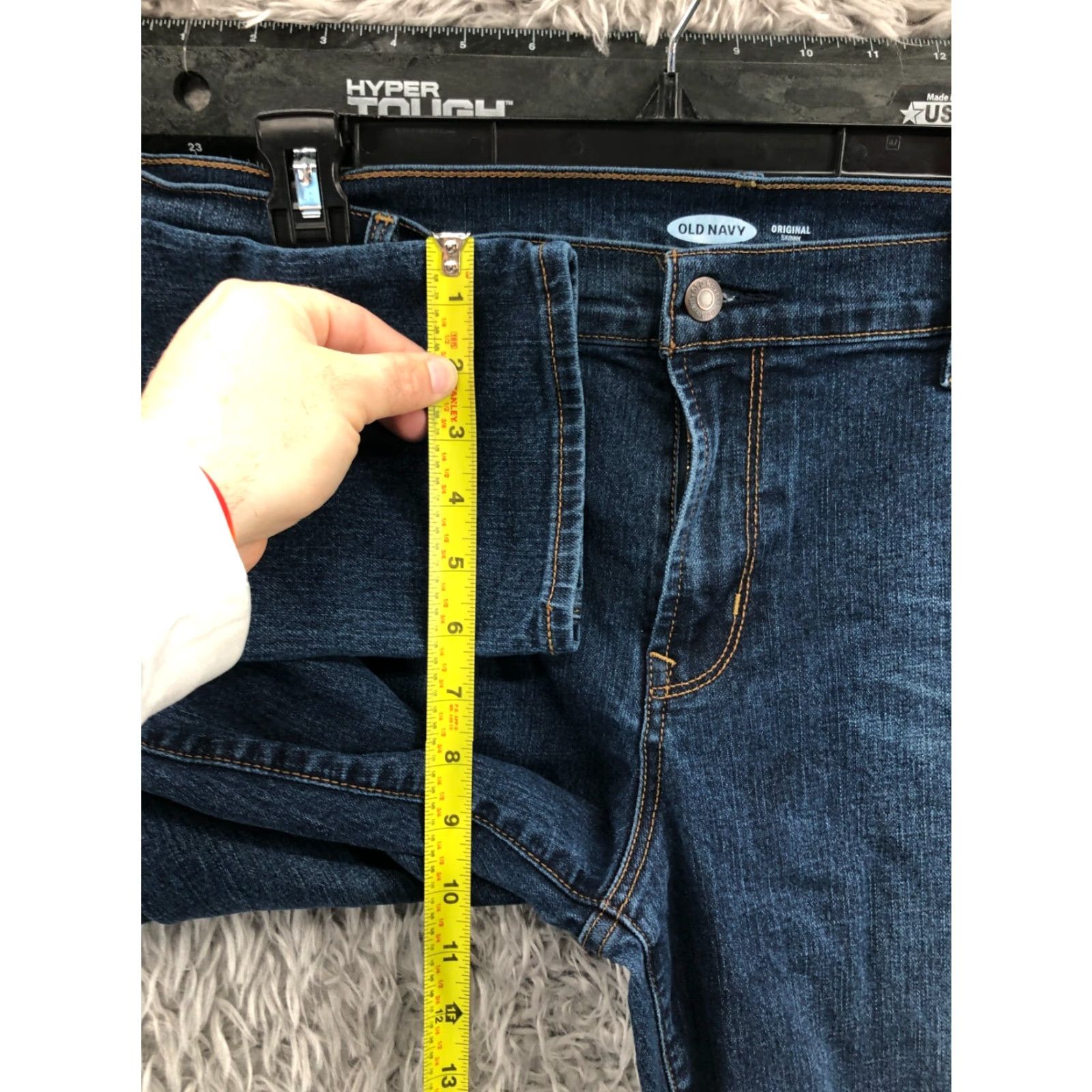 Old Navy Old Navy Jeans Skinny Womens Size 16 Long Blue Medium Wash Size 38" / US 16 / IT 52 - 4 Thumbnail