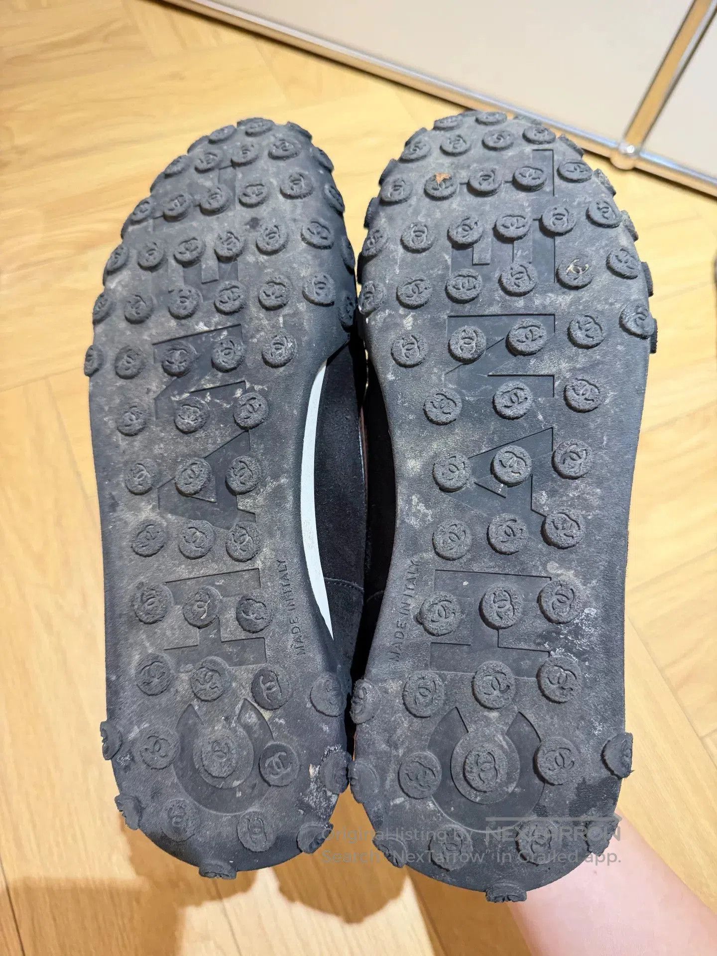 Chanel Chanel Black and White Athletic Sneakers. Size US 9 / EU 42 - 6 Thumbnail