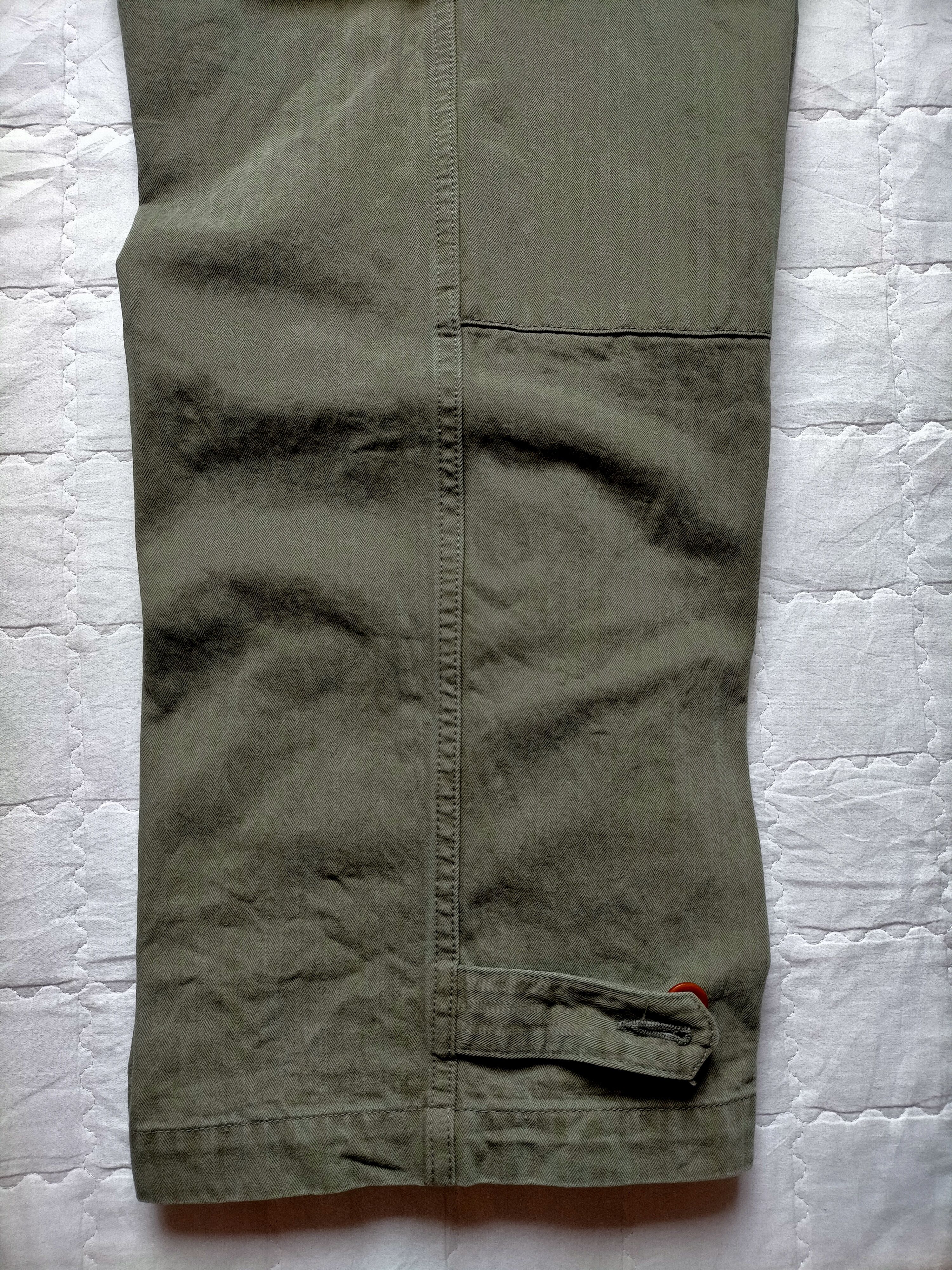 Studio D'Artisan Vintage Studio D'Artisan HBT Stripe Trouser Cargo Pants Size US 36 / EU 52 - 15 Thumbnail