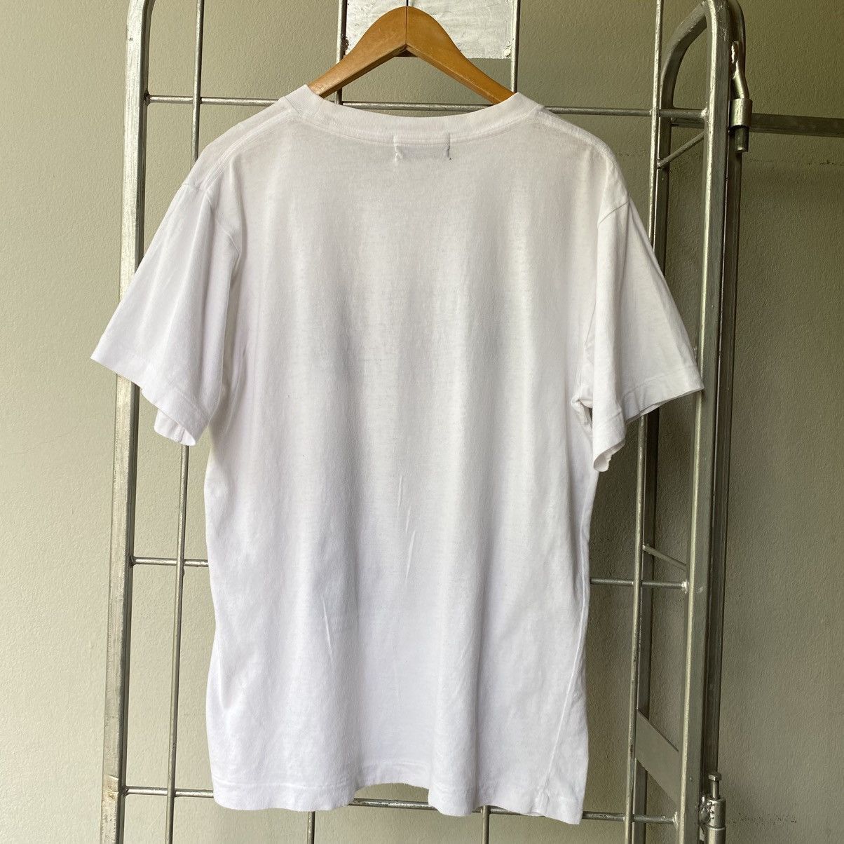 Zucca CABANE de ZUCCA White Logo Print Shirt Size M / US 6-8 / IT 42-44 - 2 Thumbnail