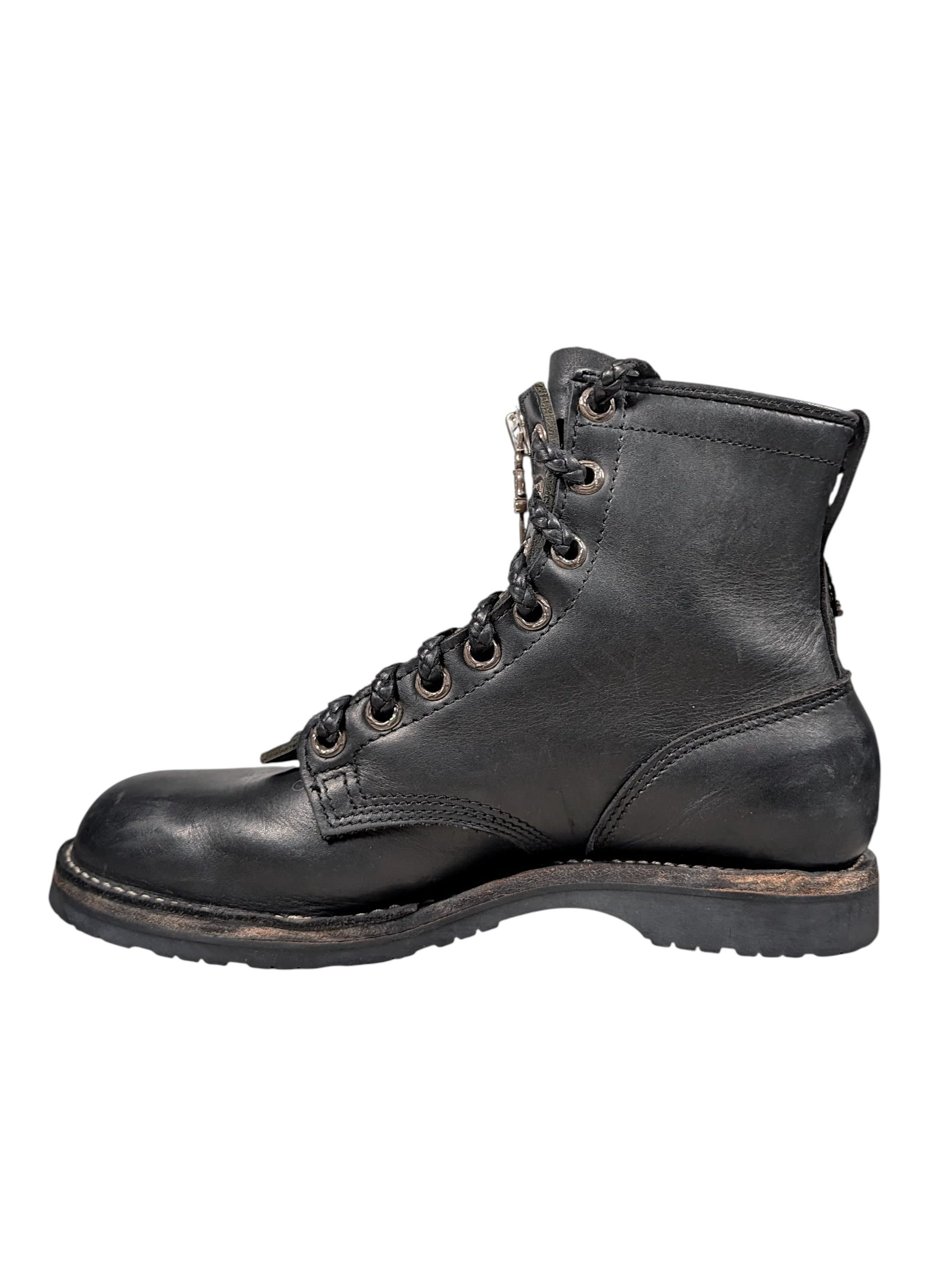 Chrome Hearts Chrome Hearts Wesco Fireman Boots Silver Dagger Zippers Size US 10 / EU 43 - 5 Thumbnail