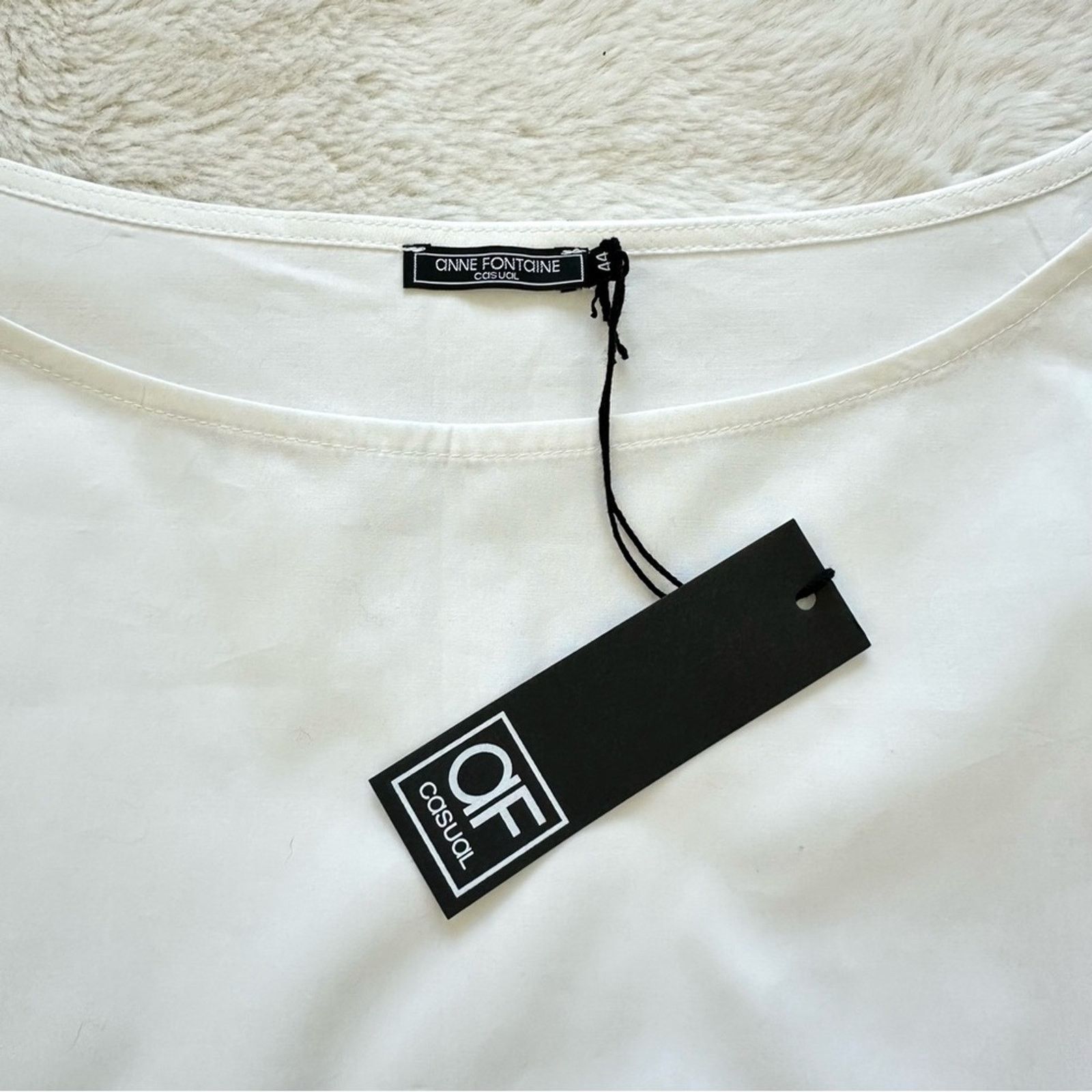 Other NWT!!! Anna Fontaine womenblouse size 44FR or XL Retail 295$ Size XL / US 12-14 / IT 48-50 - 5 Thumbnail
