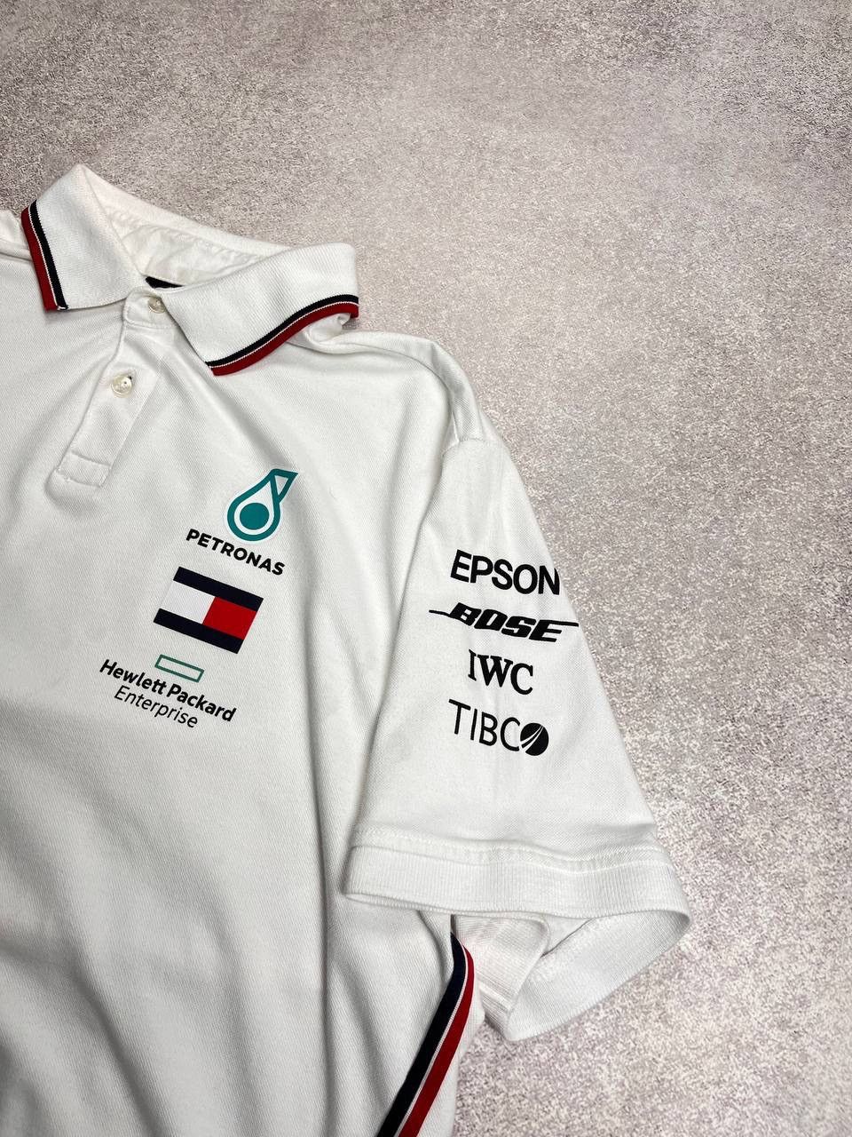 Vintage Vintage Mercedes Patronas AMG Racing F-1 Polo Shirt XL Size US XL / EU 56 / 4 - 4 Thumbnail