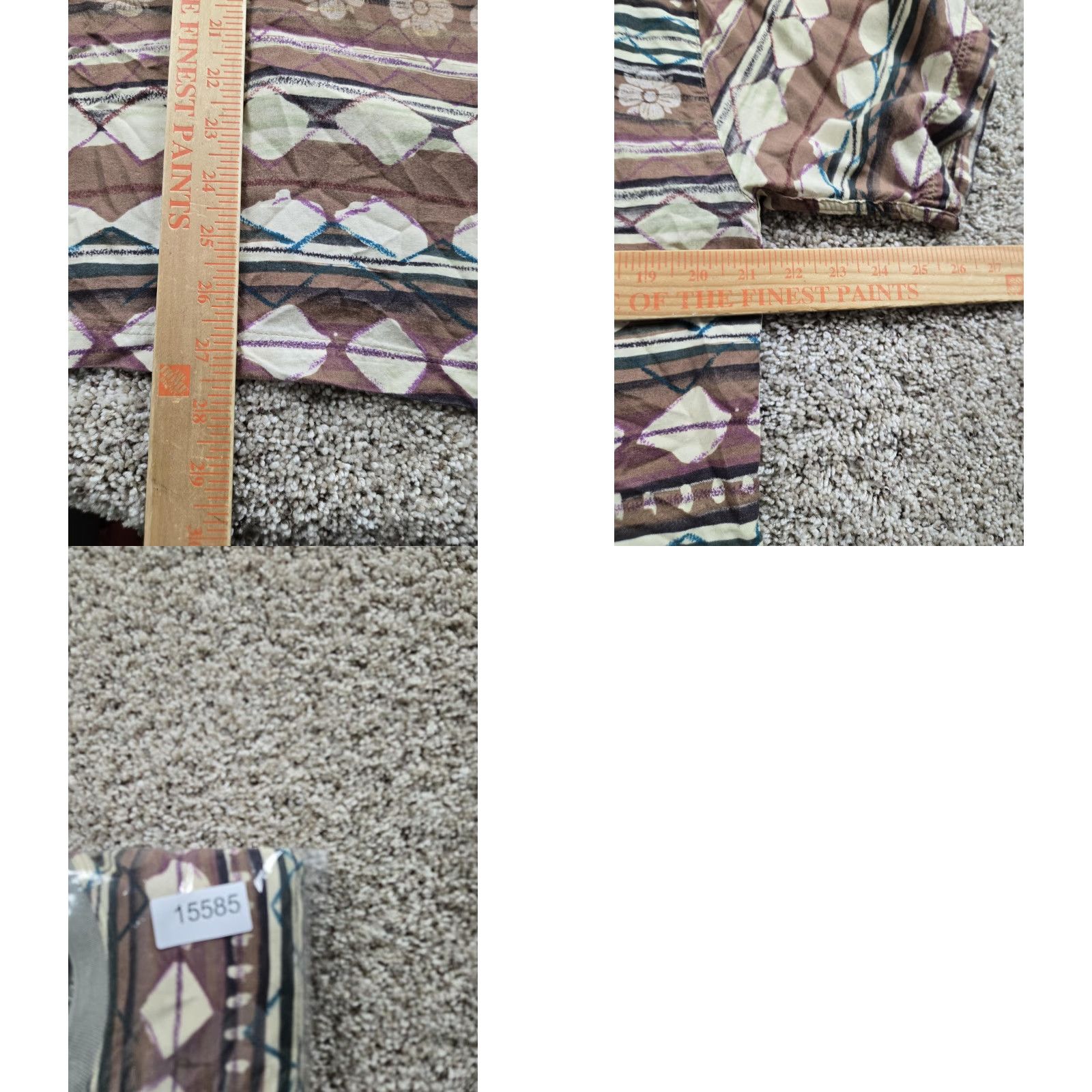 Vintage VINTAGE Generra T Shirt Mens Small Brown Geometric Tribal All Over Print 90s Size US S / EU 44-46 / 1 - 8 Thumbnail